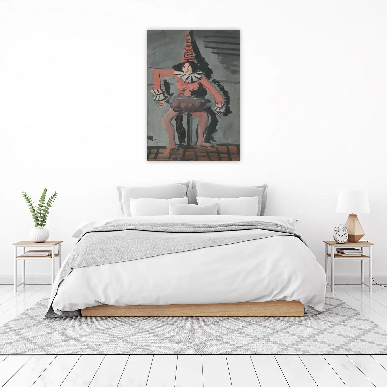 Bohemian Circus Performer Wall Art