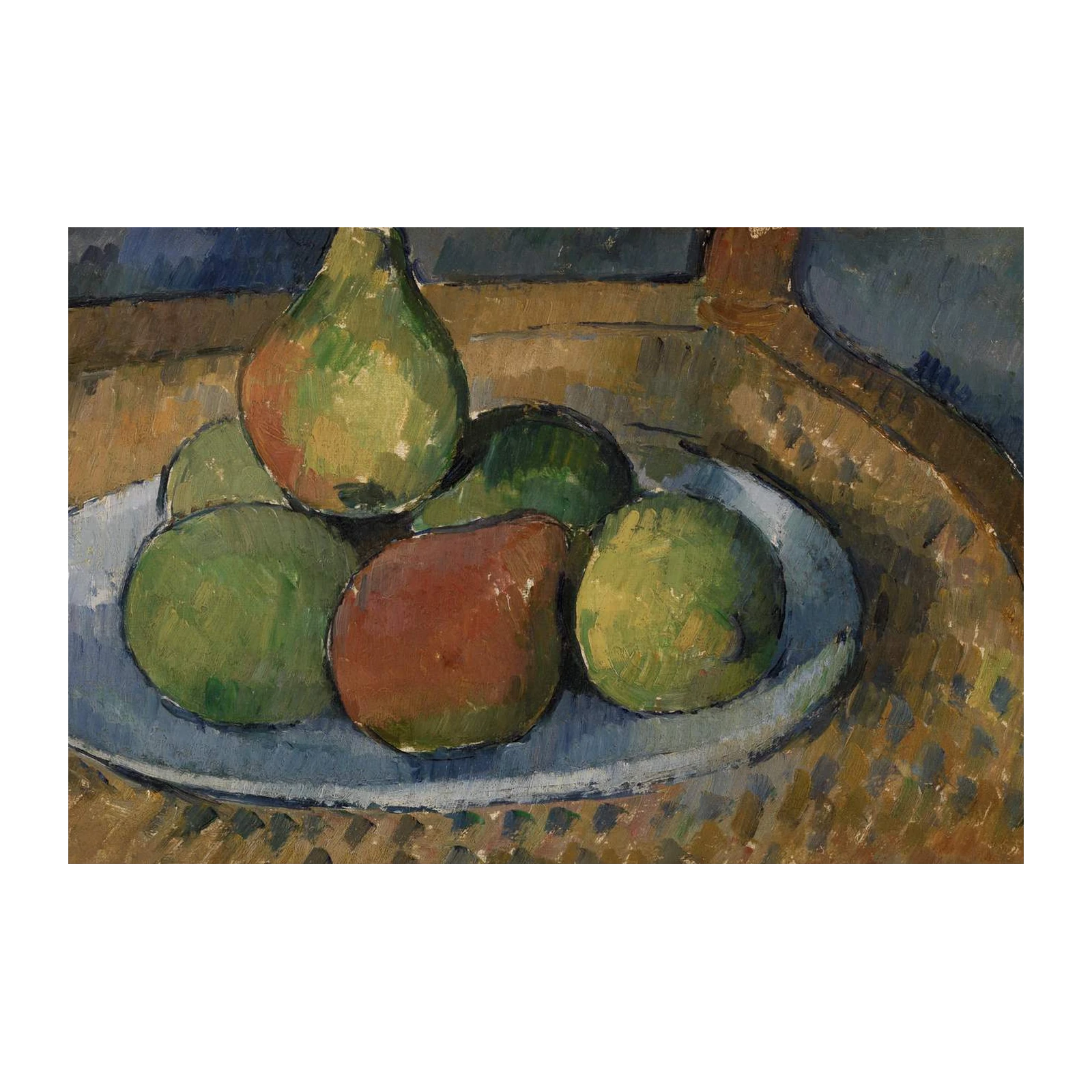 Classic Fruit Still Life Oil Painting Wall Art