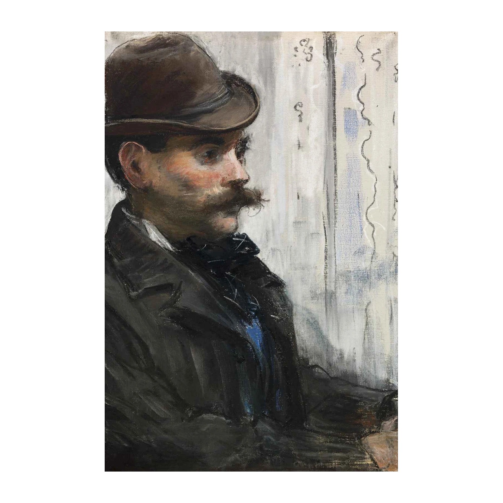 Gentleman's Portrait Vintage Style Wall Art