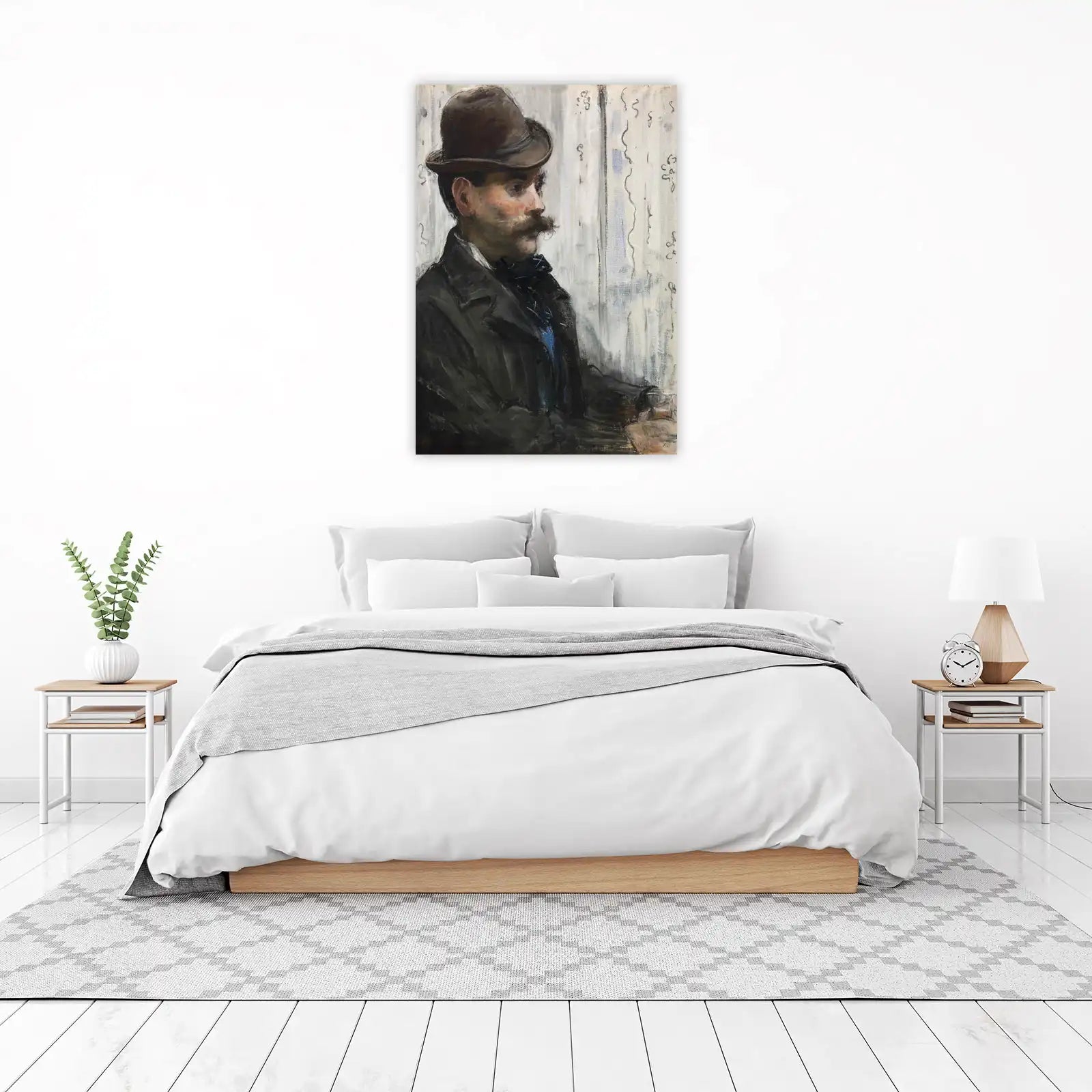 Gentleman's Portrait Vintage Style Wall Art