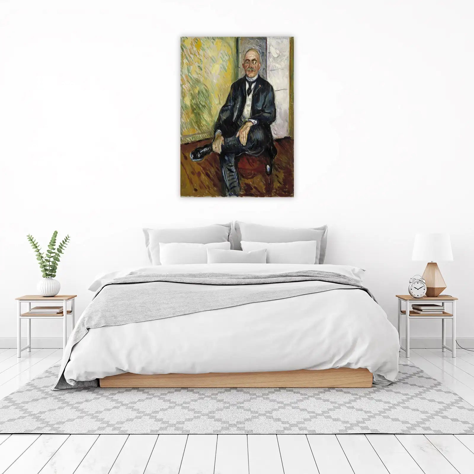 Edvard Munch Portrait Wall Art