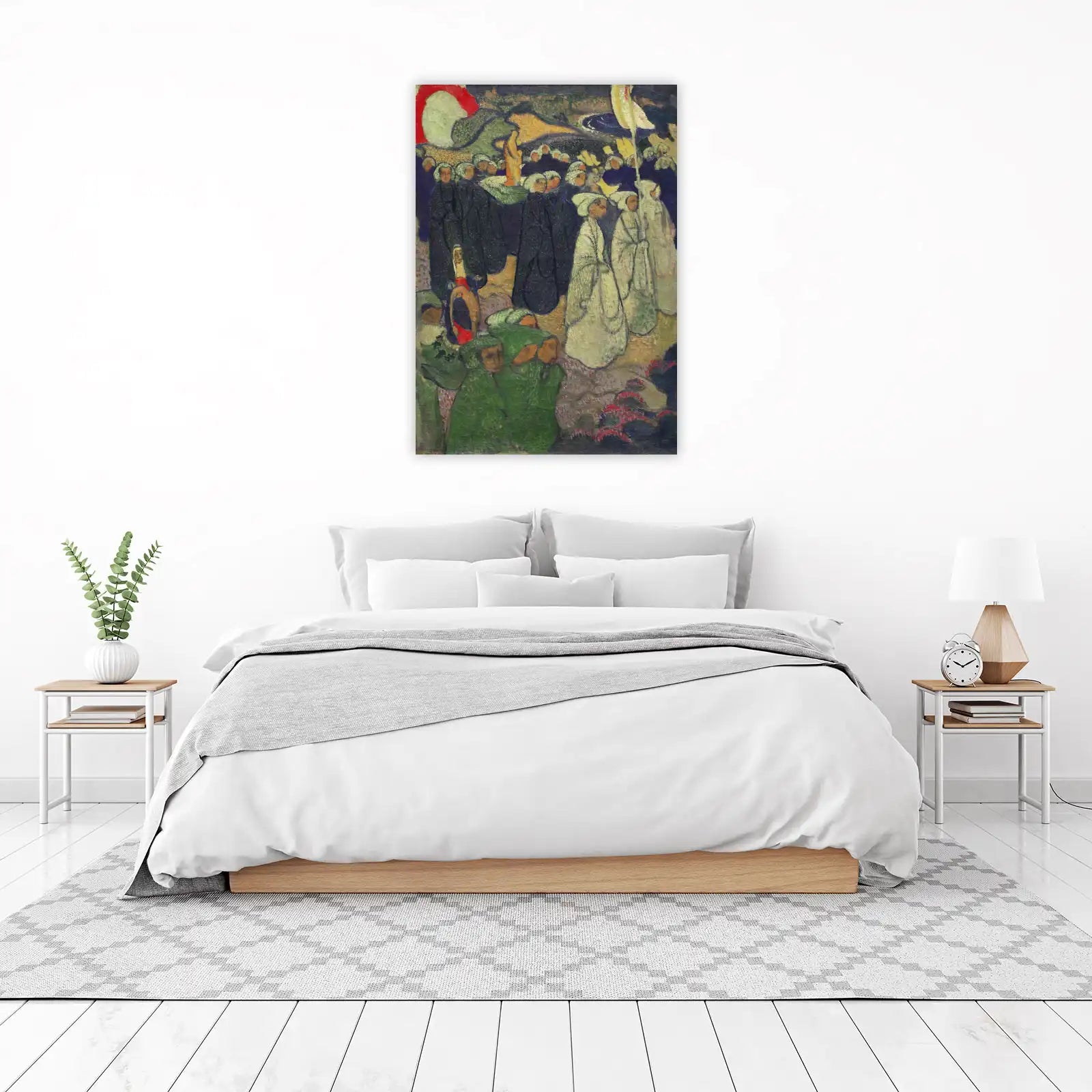 Gauguin's Visionary Procession Wall Art
