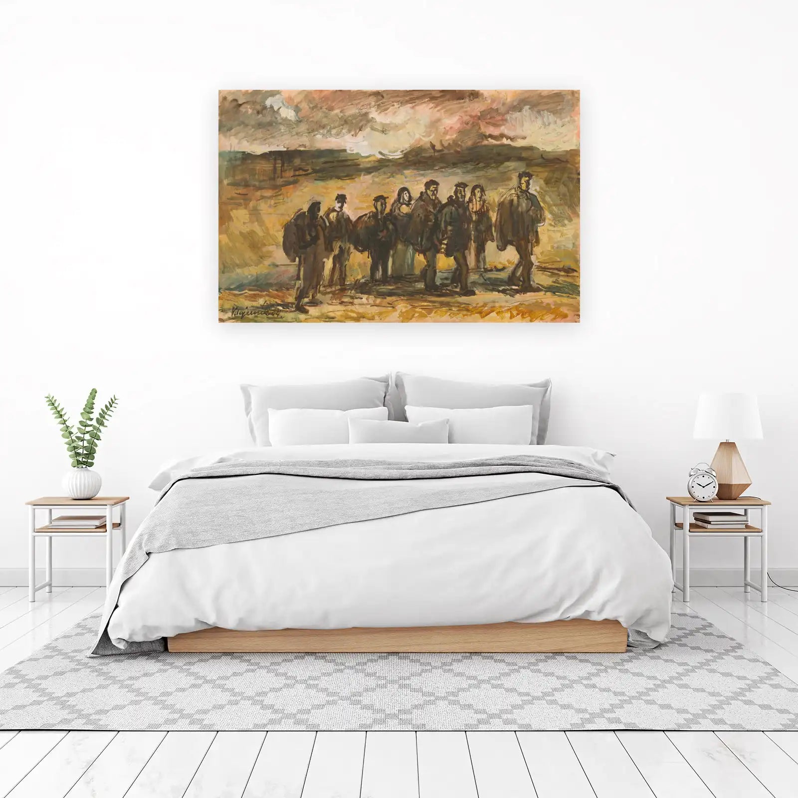 The Journey: Impressionist Figurative Wall Art