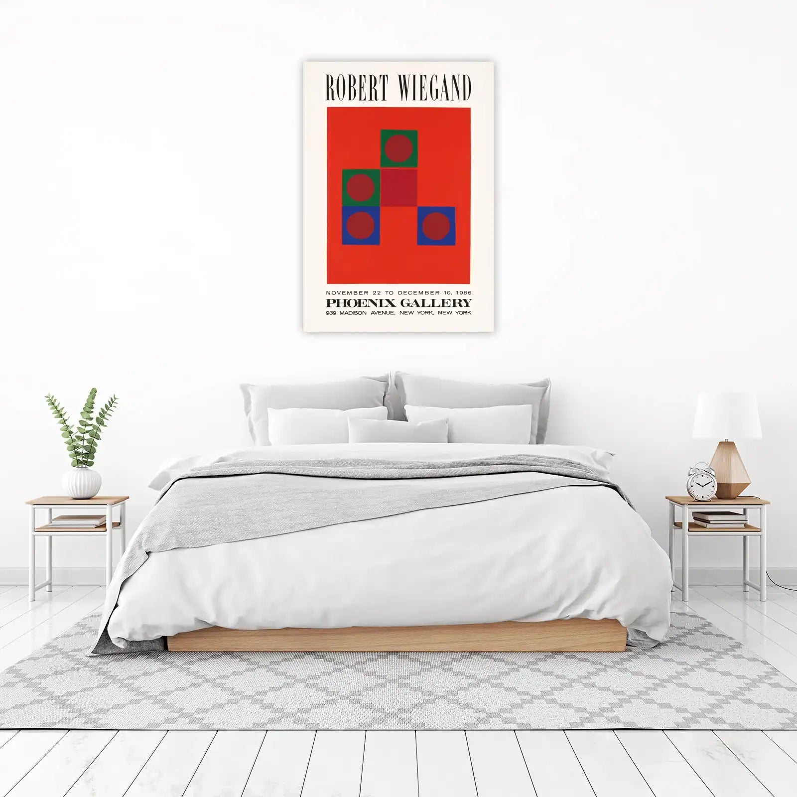 Robert Wiegand Abstract Geometric Wall Art