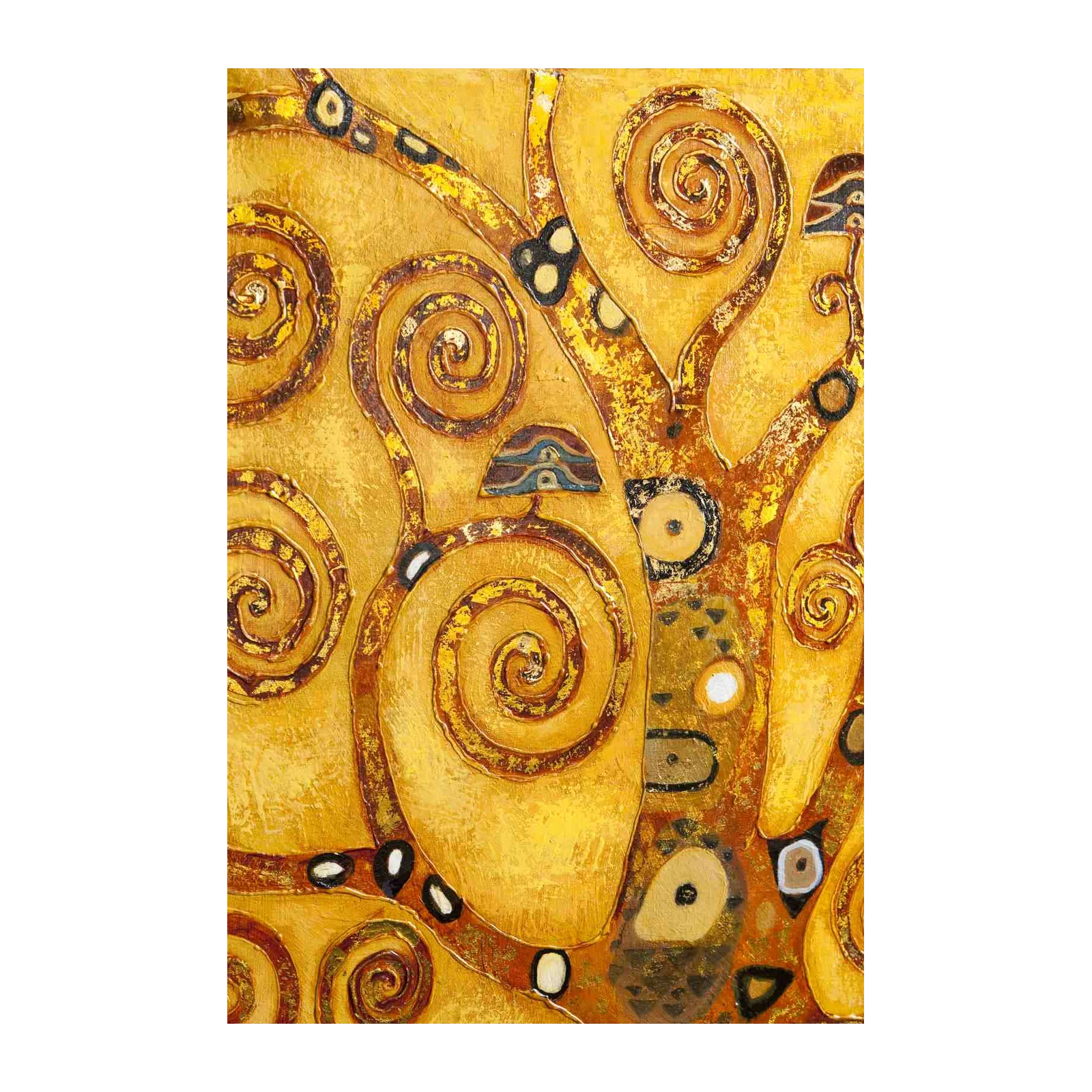 Golden Tree of Life Klimt Inspired Wall Art