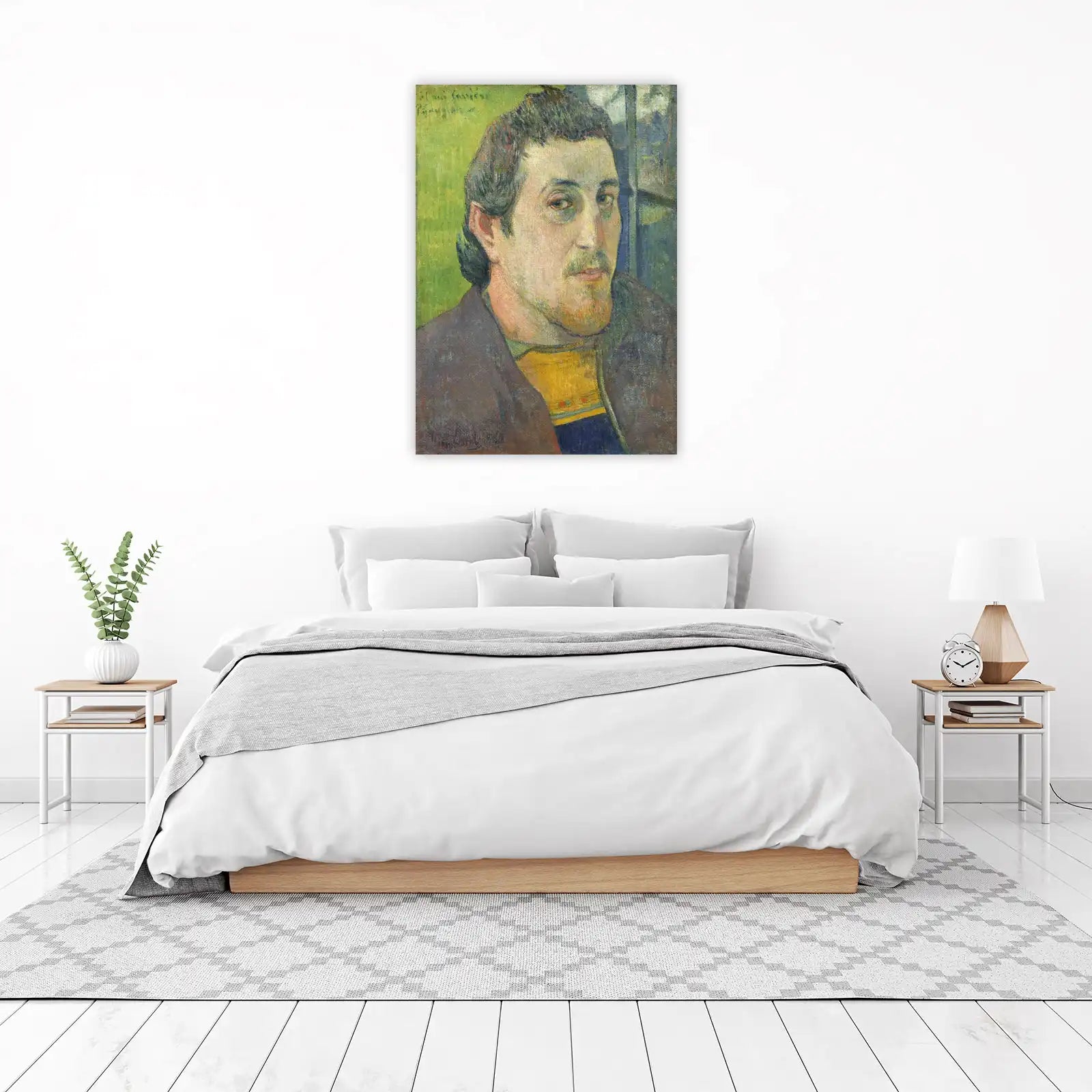 Gauguin Self-Portrait Wall Art - Post-Impressionist Art
