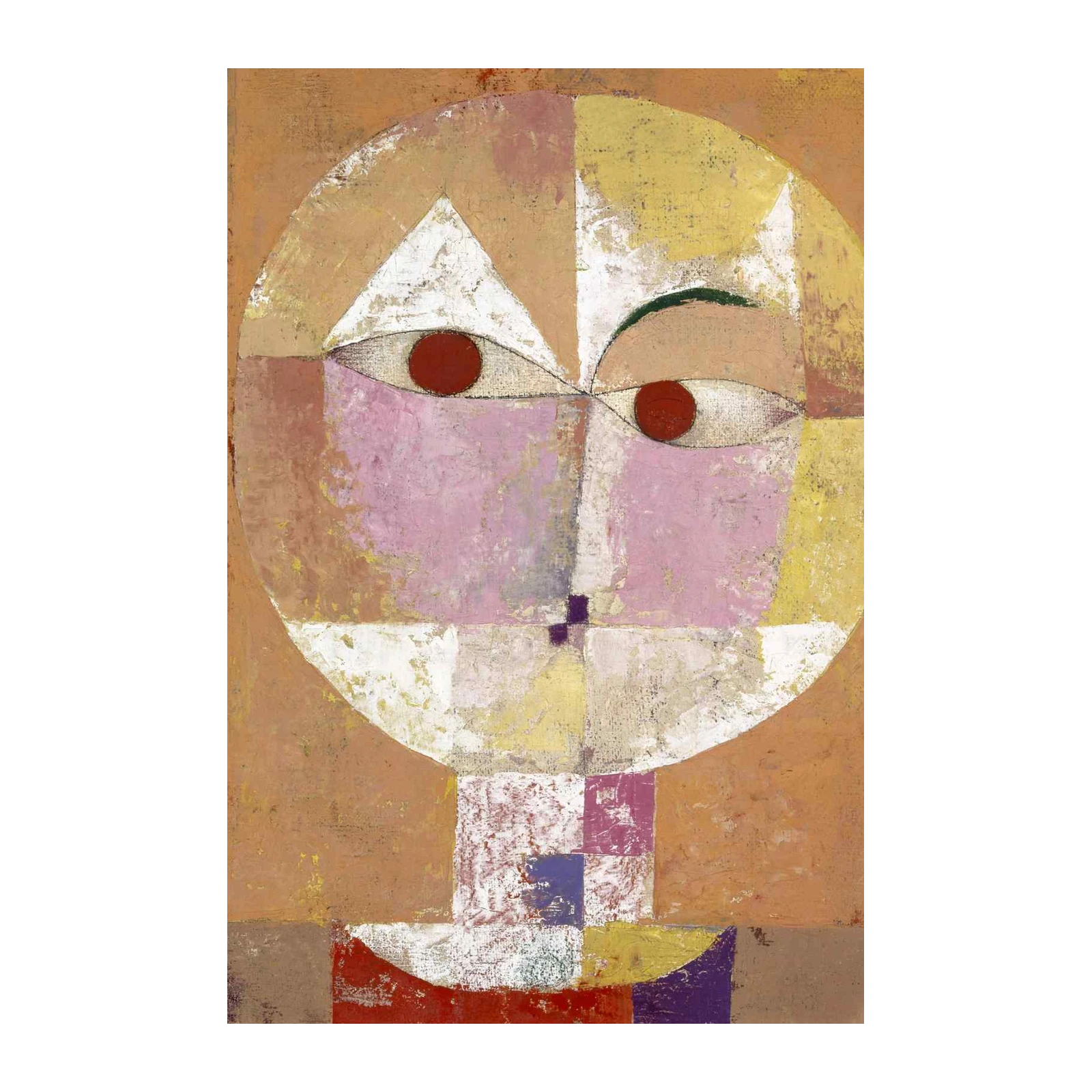 Paul Klee Abstract Portrait Wall Art