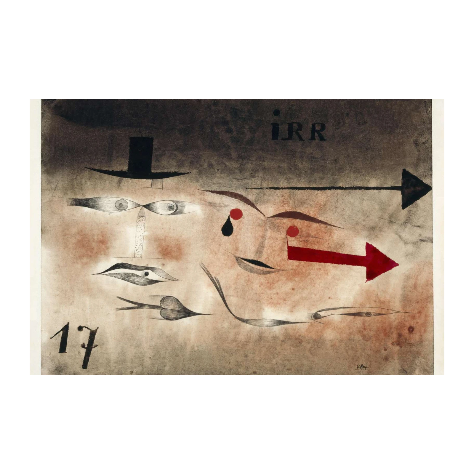 Surreal Eyes & Arrows Wall Art