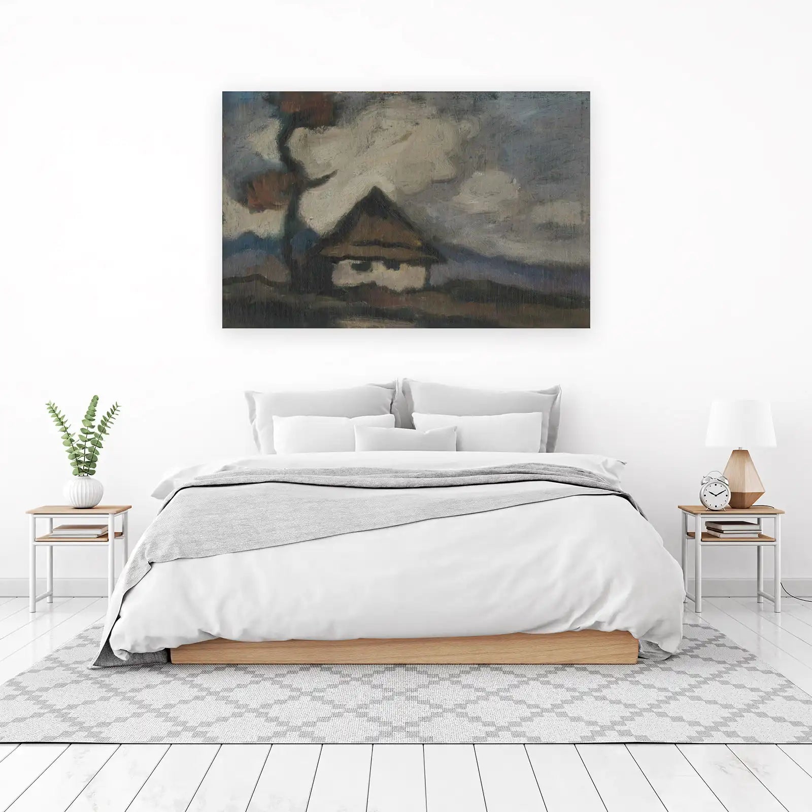 Atmospheric Landscape Cottage Wall Art