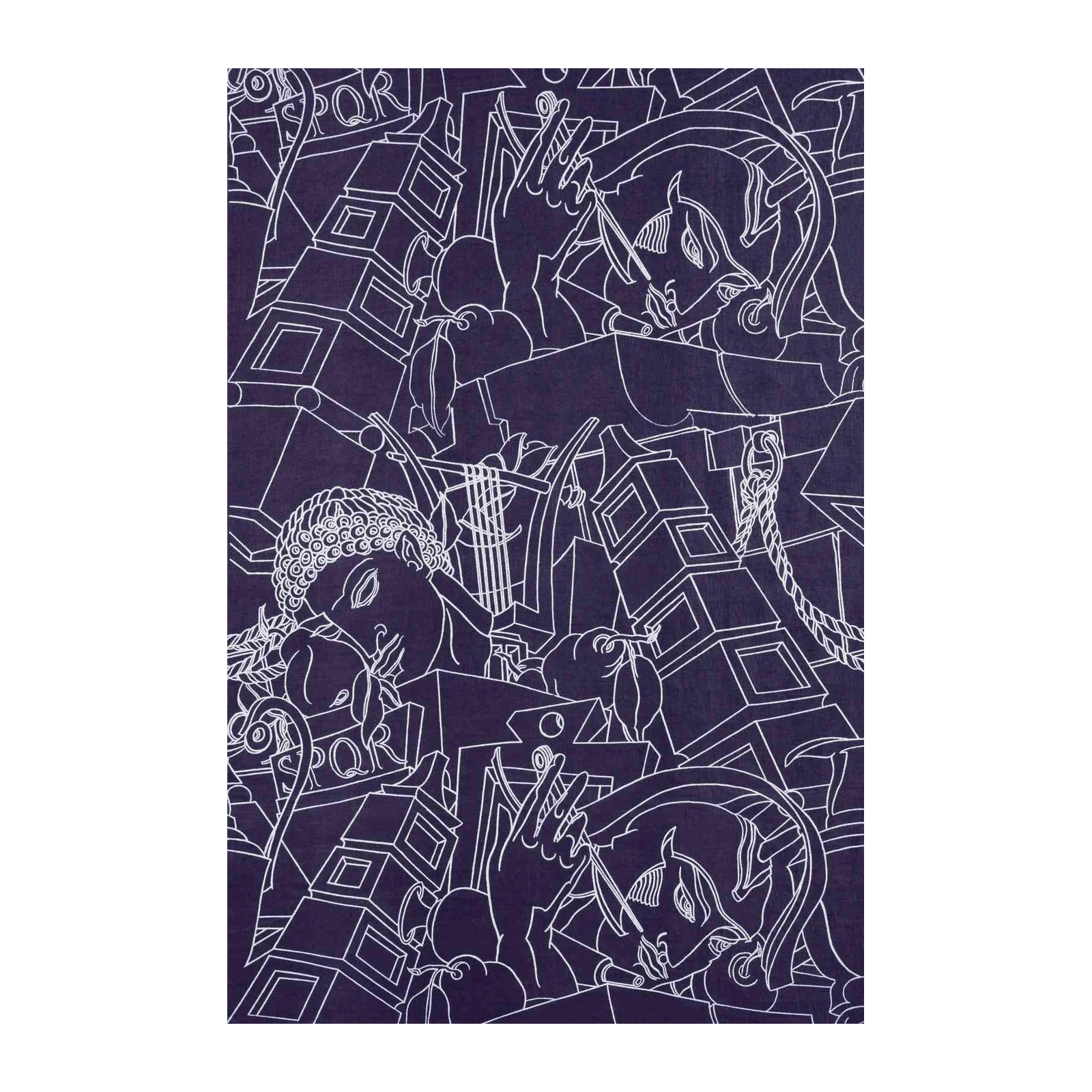 Abstract Roman Figures & Architecture Wall Art