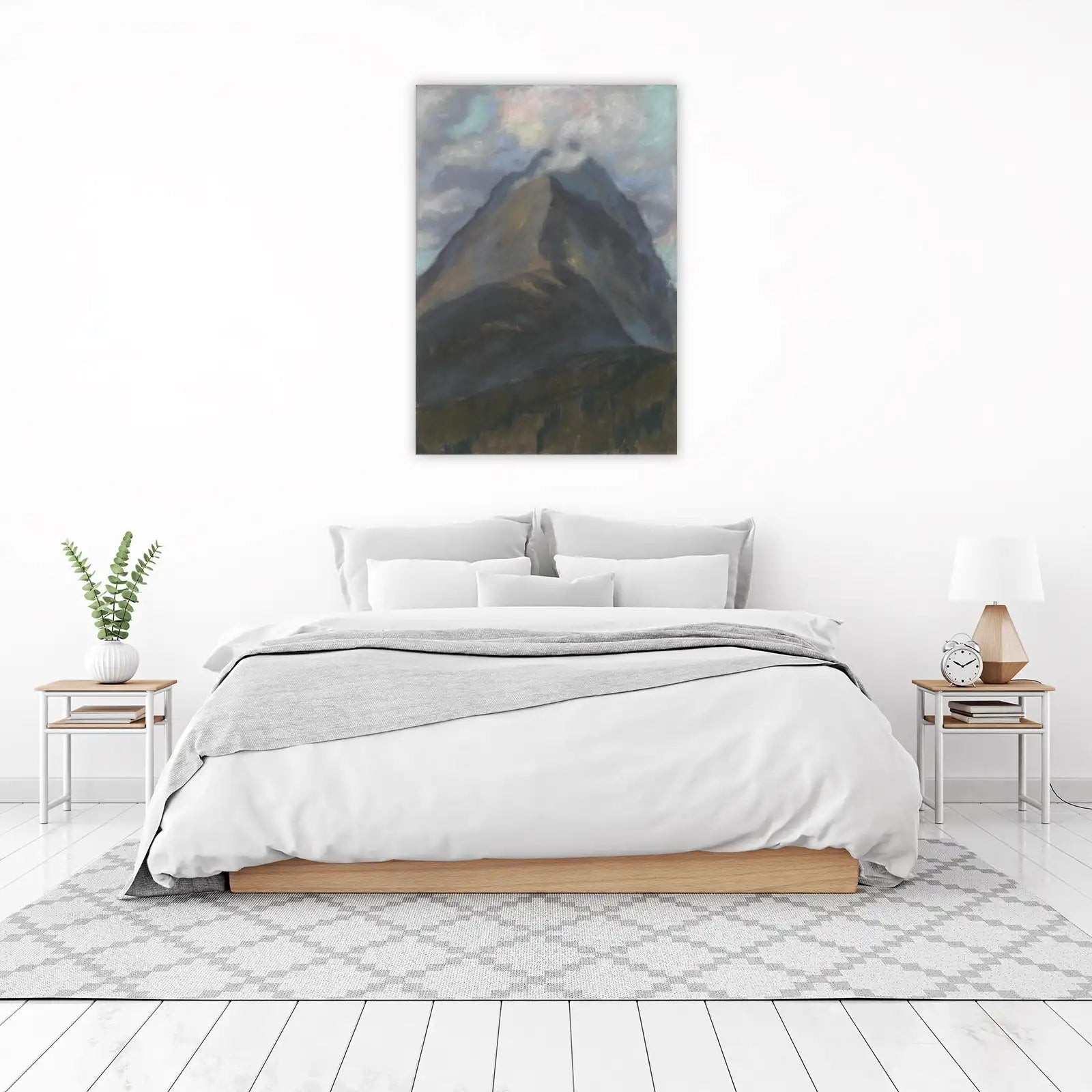 Dramatic Mountain Serenity Wall Art