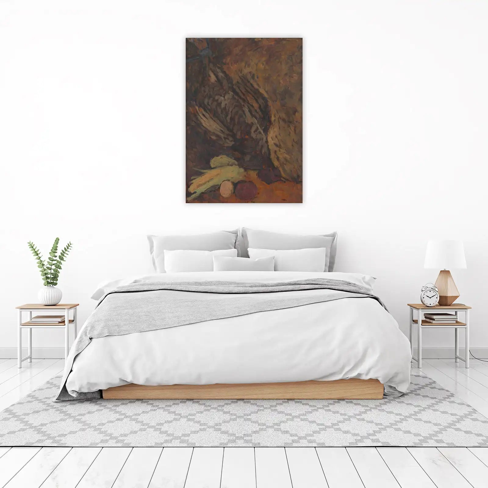 Rich Earth Tones Still Life Wall Art