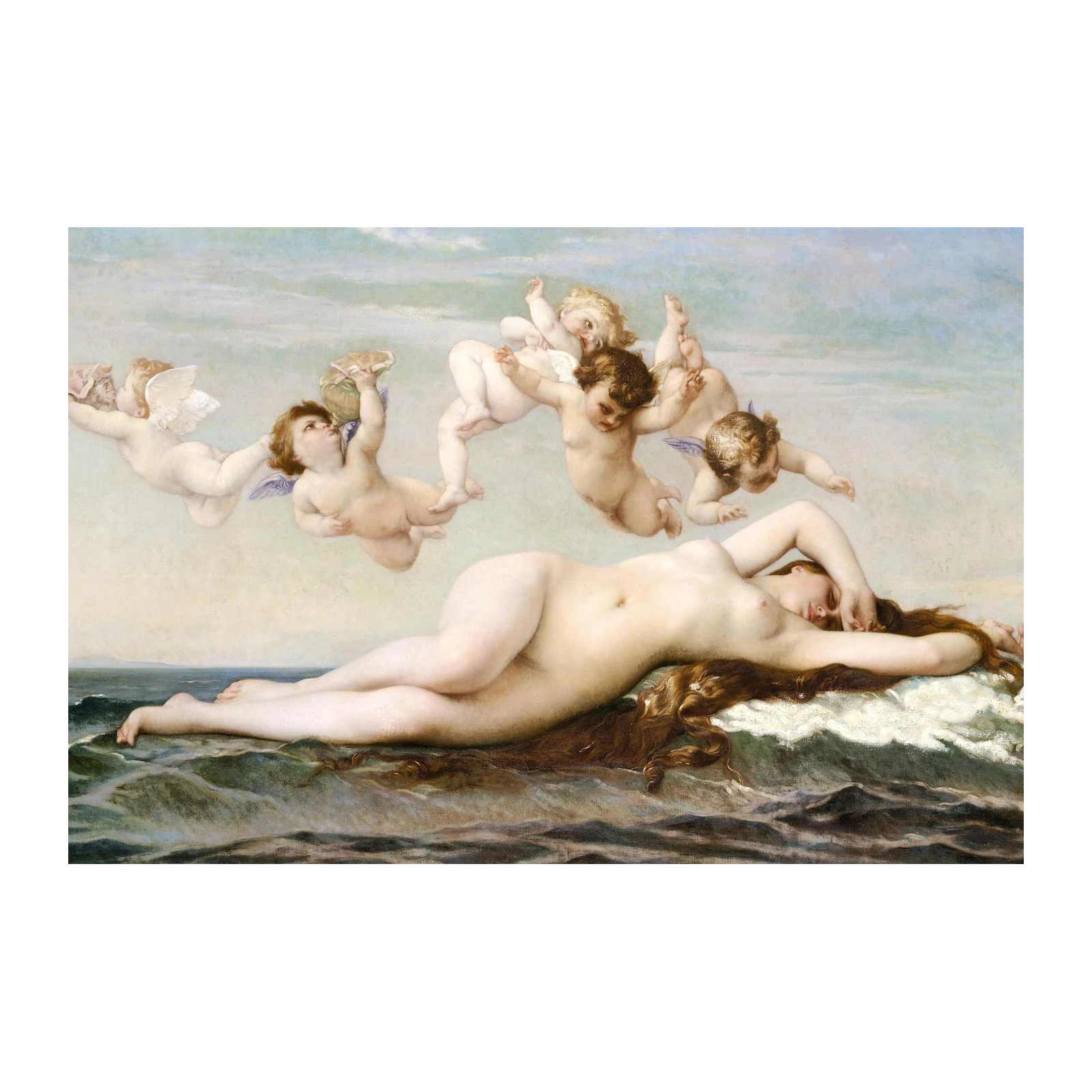 Venus and Cupids Classic Art Wall Art