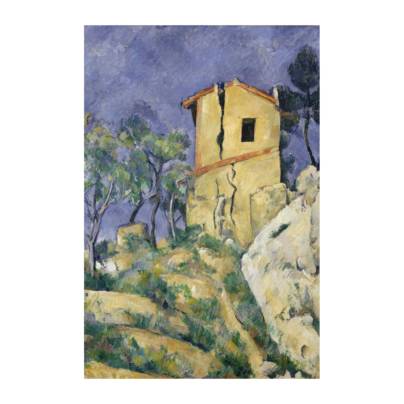 Impressionist Landscape House Wall Art