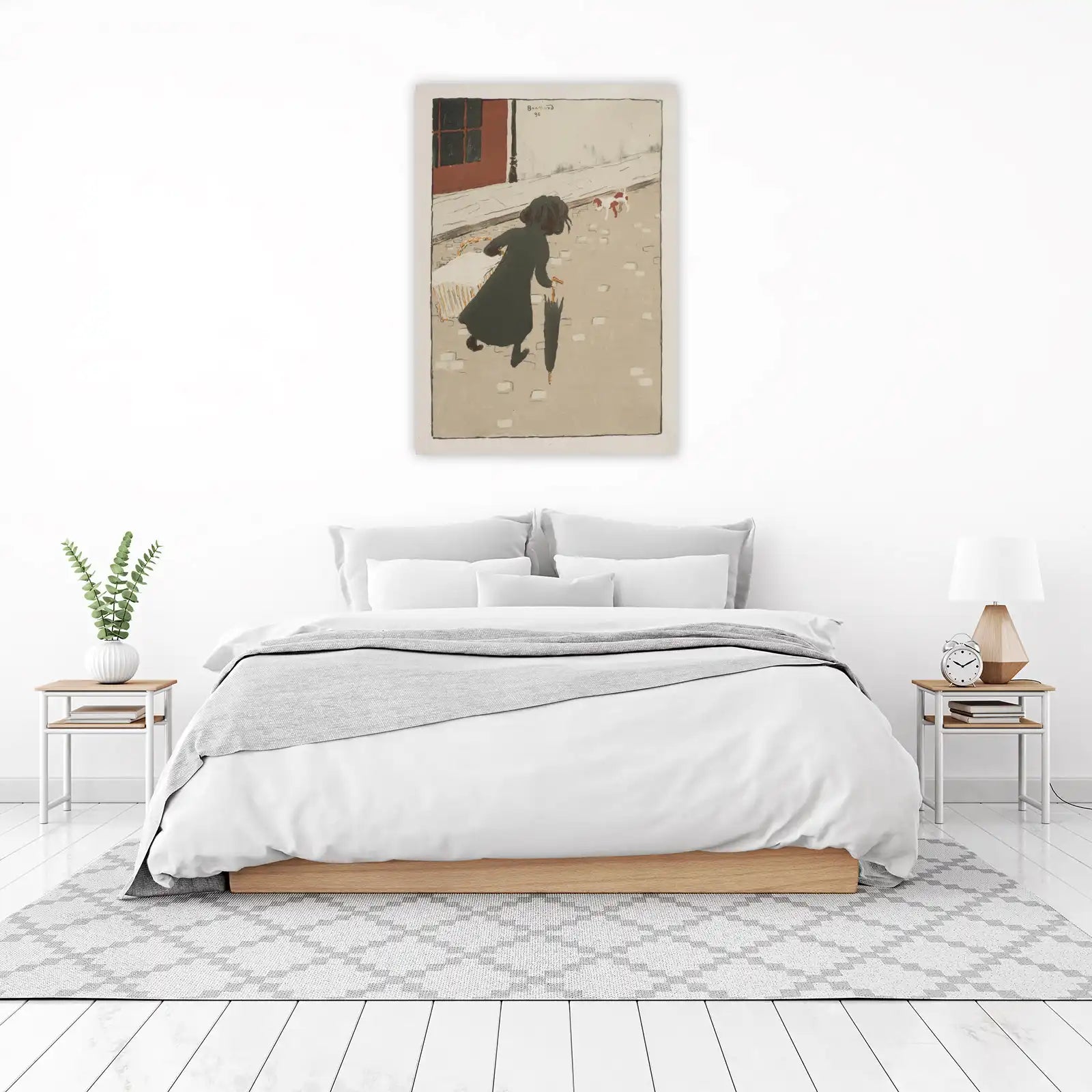 Charming Parisian Scene Wall Art