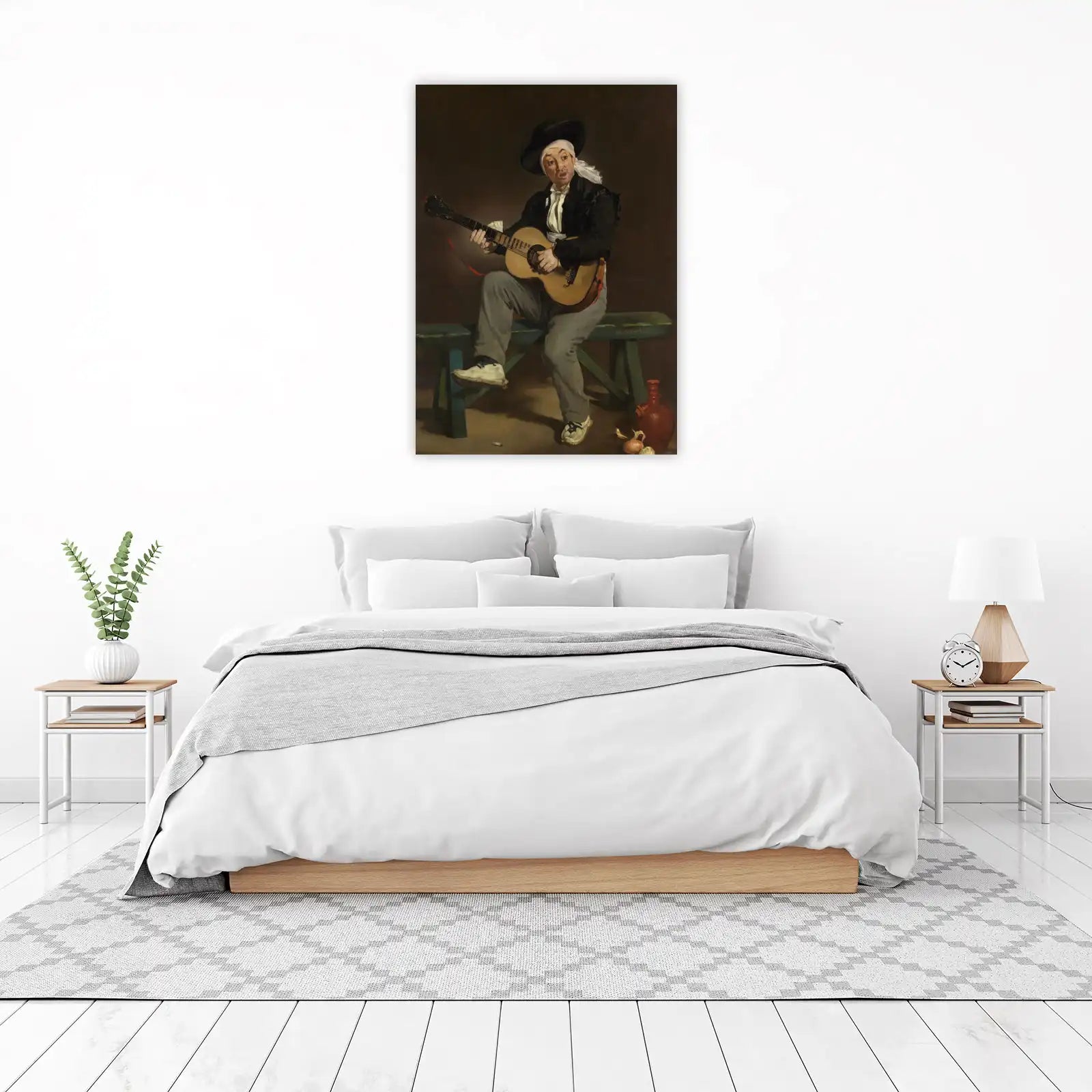 Spanish Guitarist Manet Wall Art