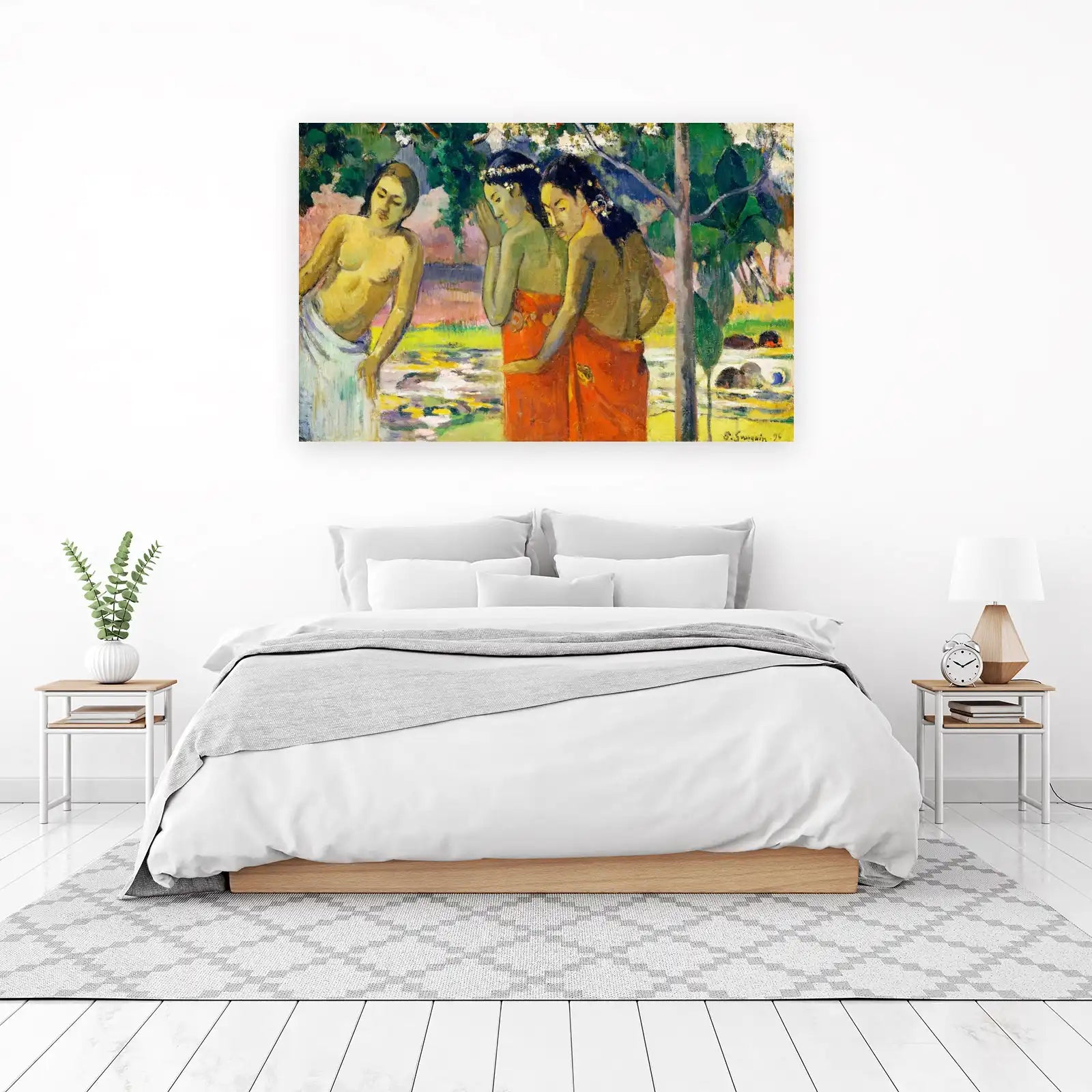 Tahitian Women Impressionist Art Wall Art