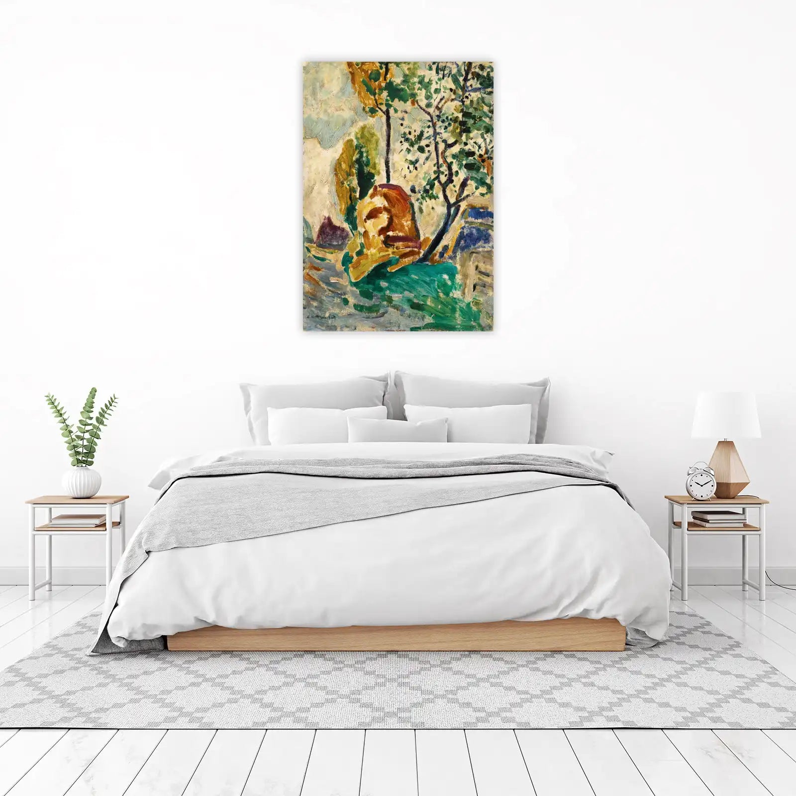 Vibrant Impressionist Landscape Wall Art