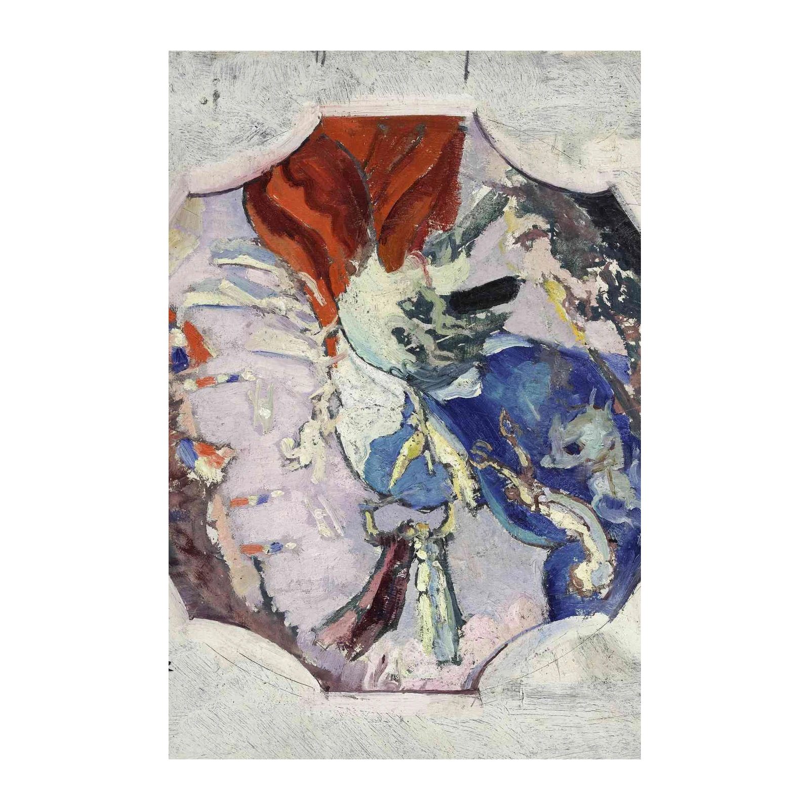 Abstract Expressionist Bouquet Wall Art