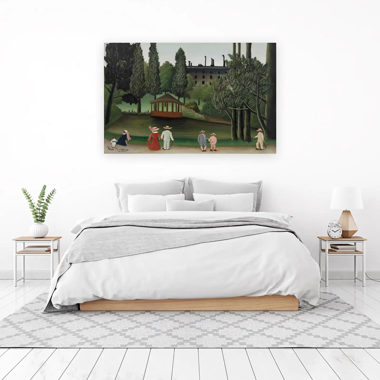 Henri Rousseau Park Scene Wall Art