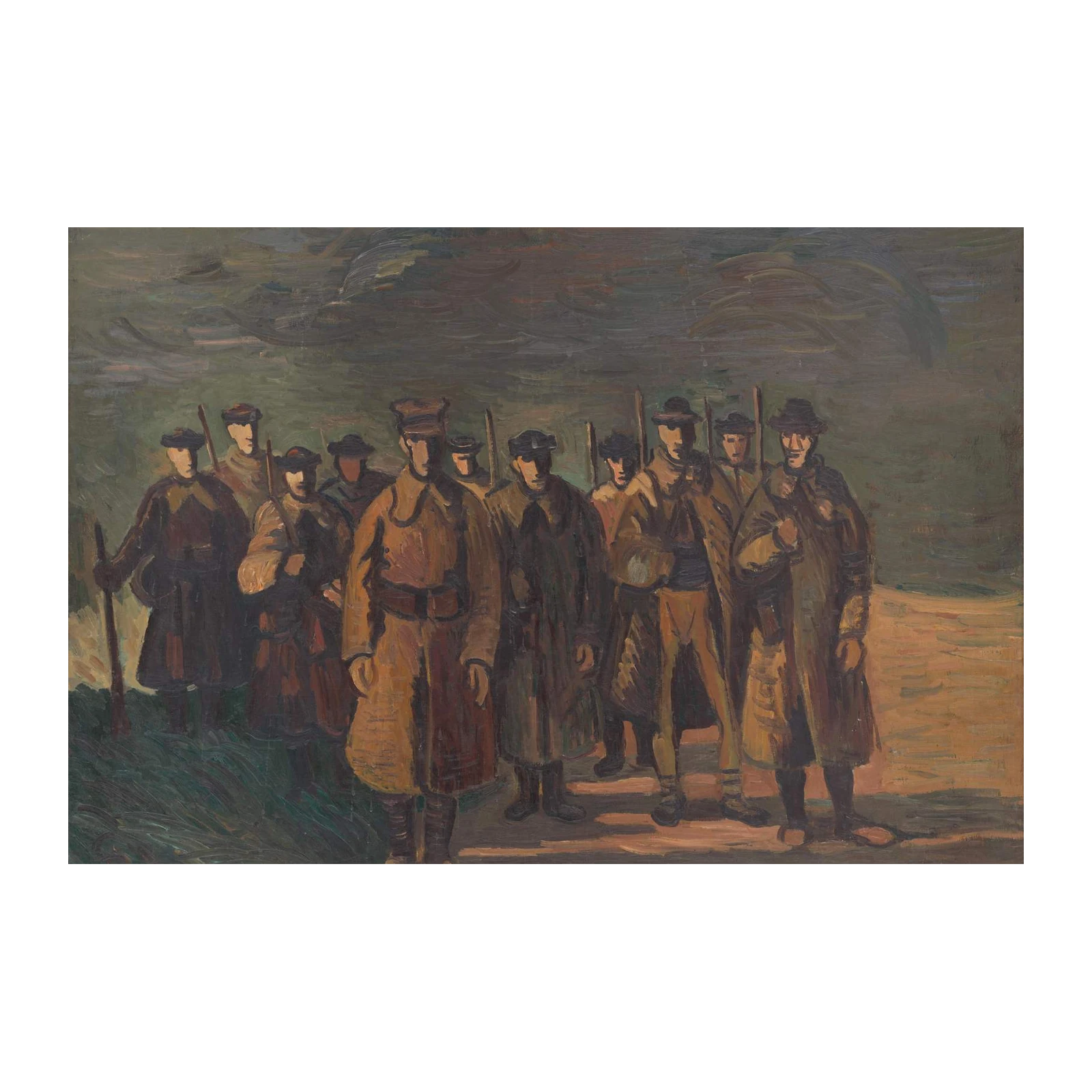 Majestic Soldiers Marching Wall Art