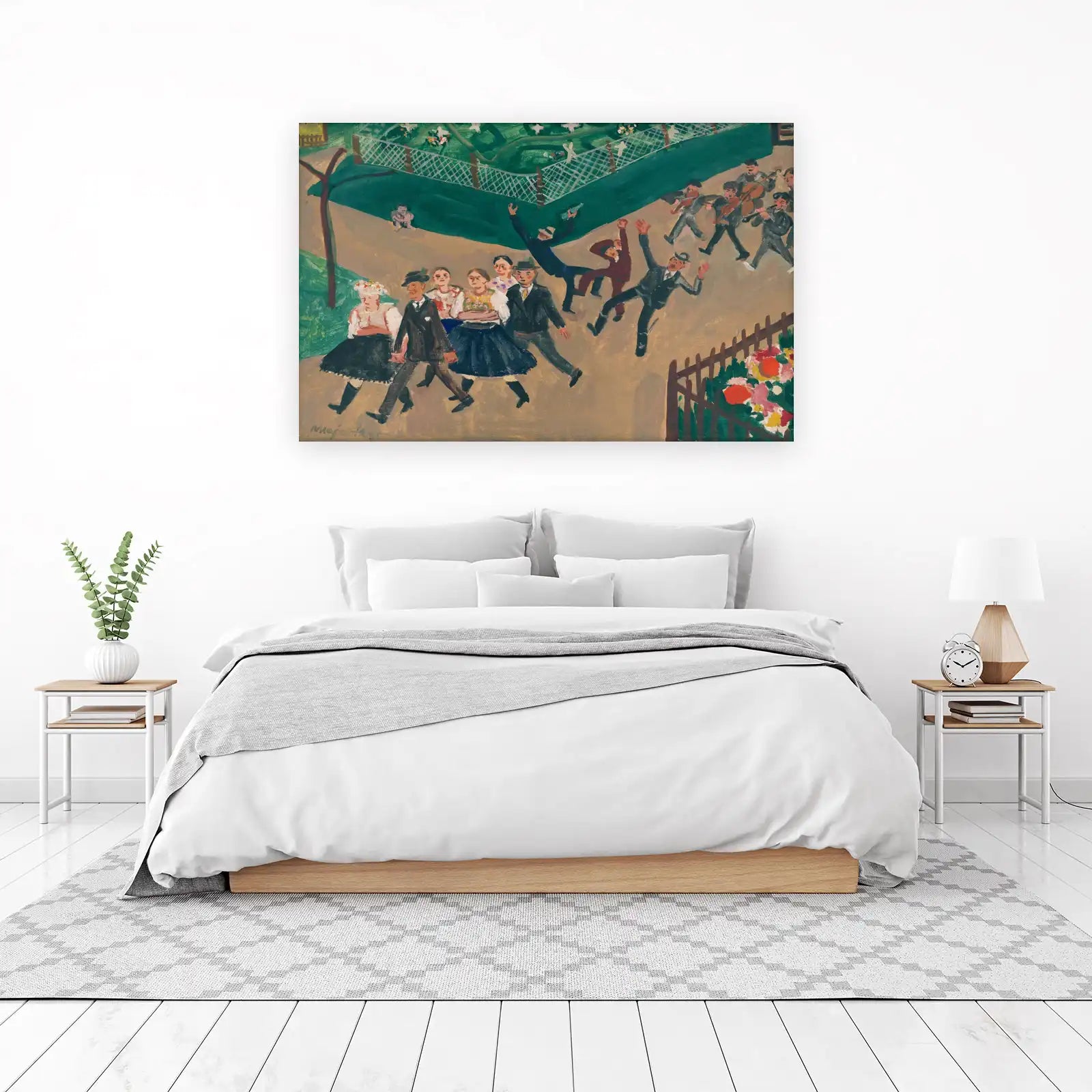 Folk Festival Celebration Wall Art
