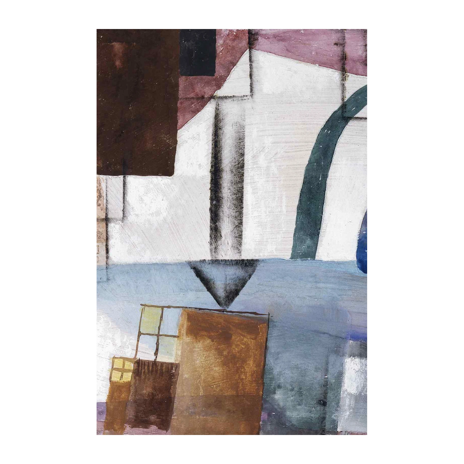 Abstract Geometric Composition Wall Art