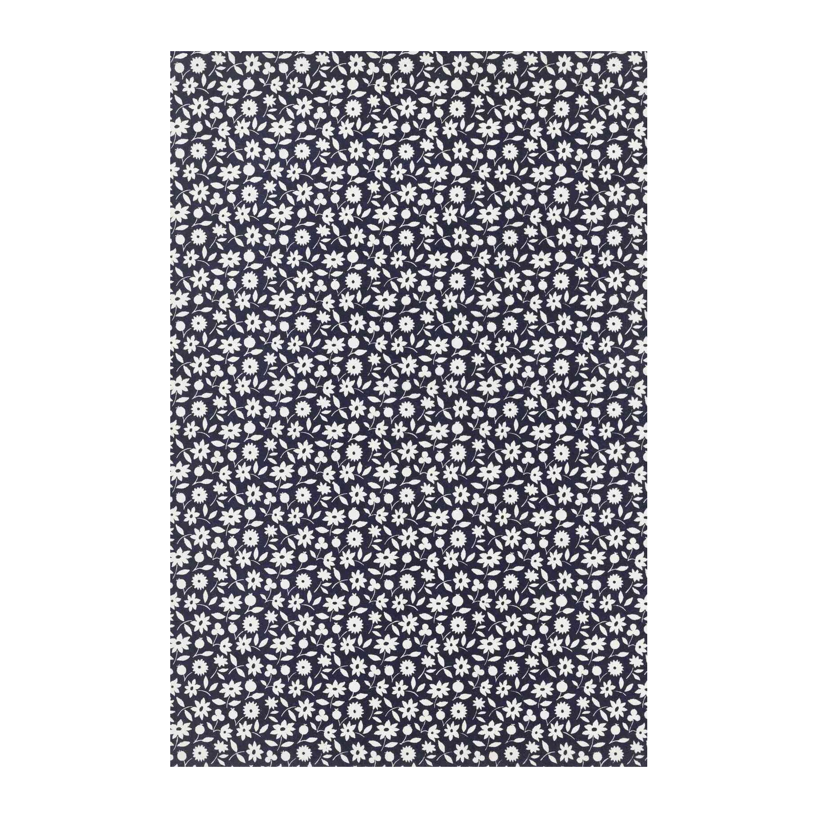 Classic Floral Charm Navy Wall Art