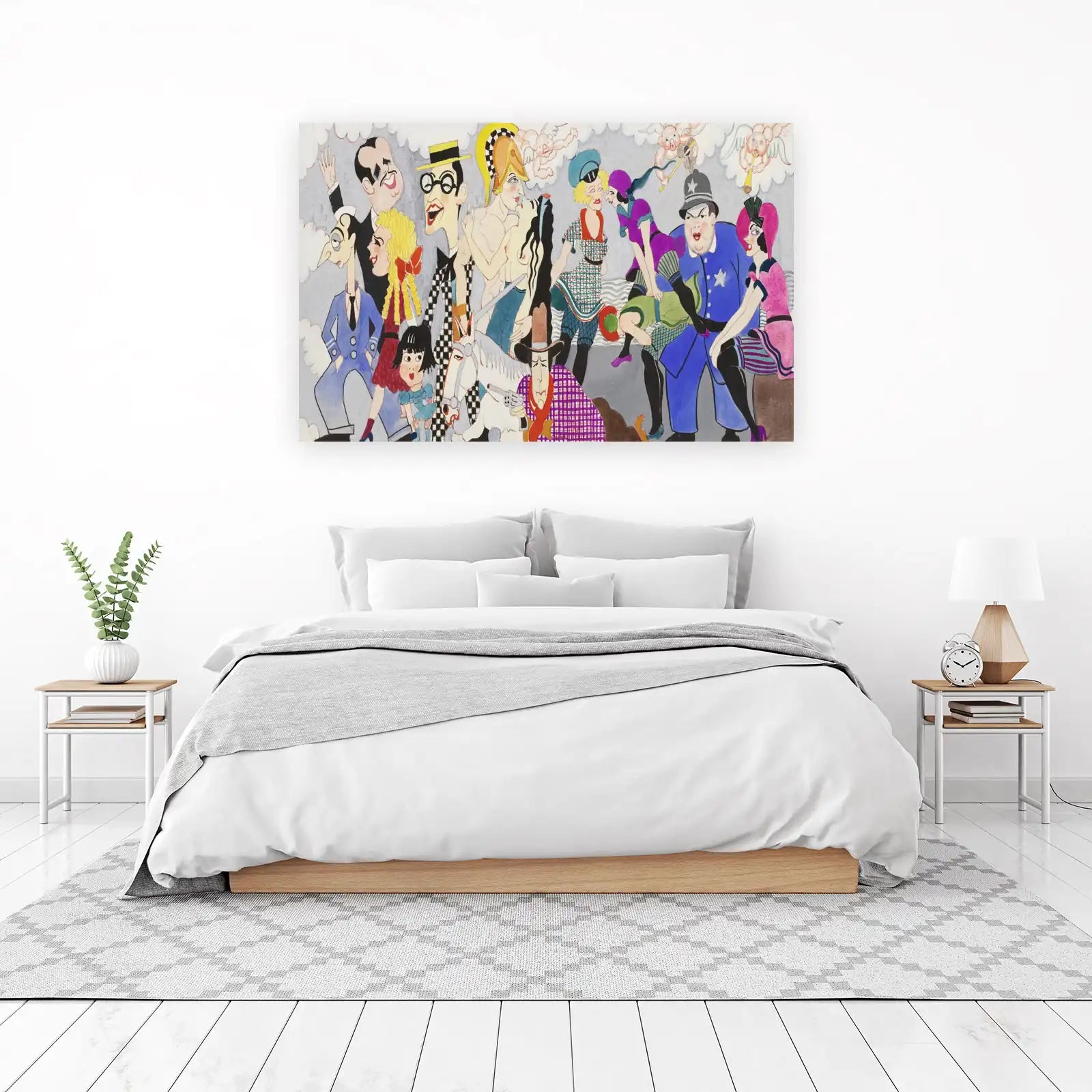 Roaring Twenties Scene Wall Art