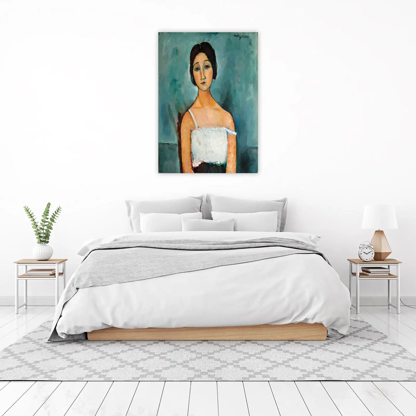 Serene Portrait Wall Art Wall Art