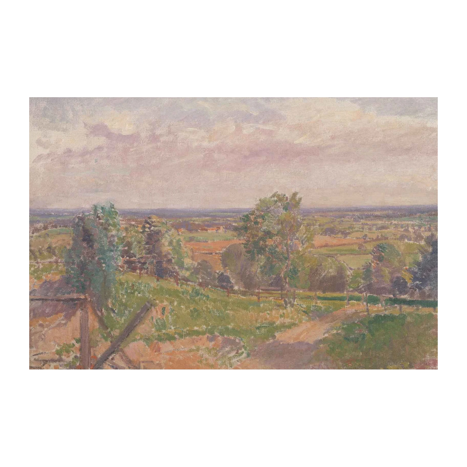 Serene Landscape Impressionist Wall Art