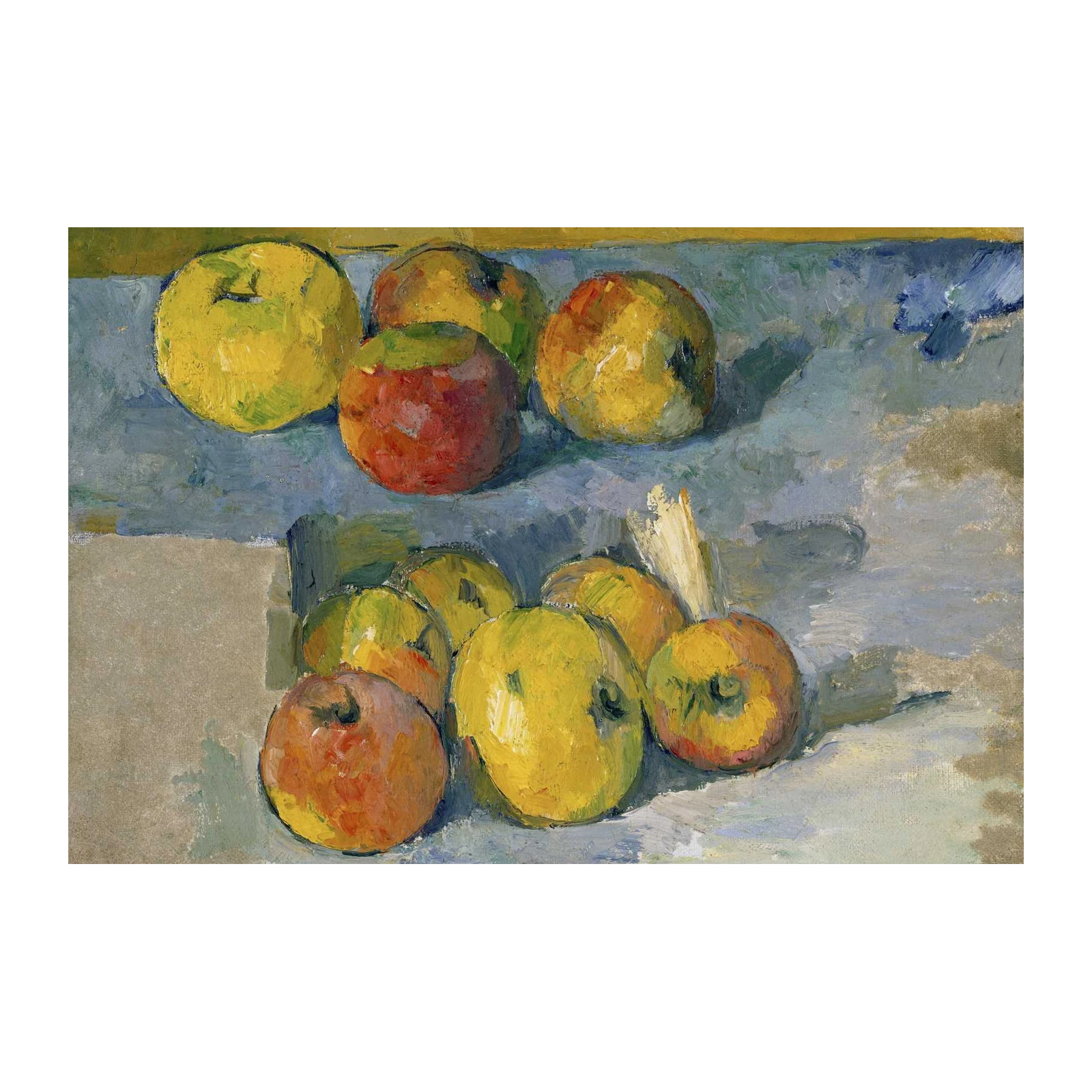 Impressionist Apples Still Life Wall Art
