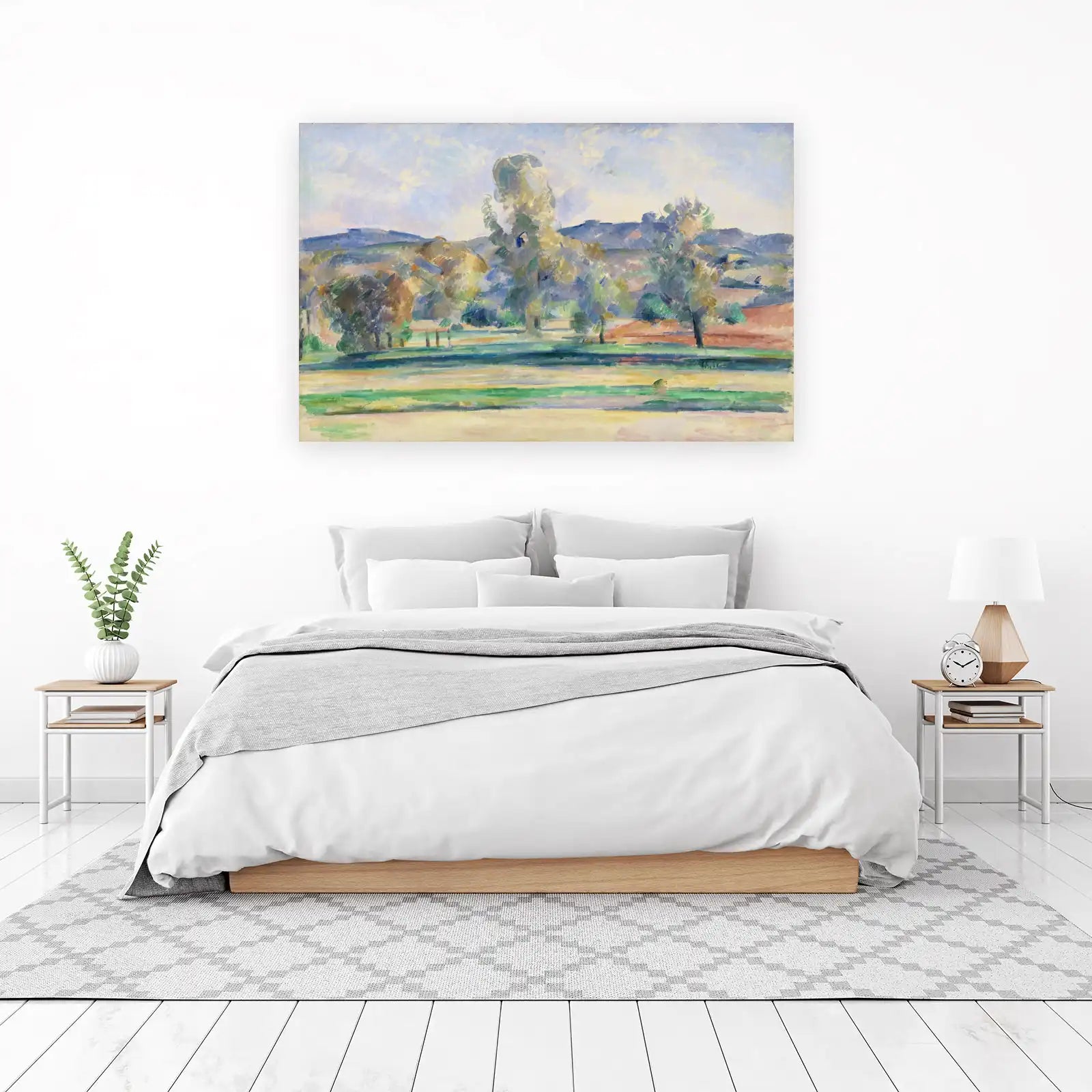 Impressionist Landscape Trees Wall Art