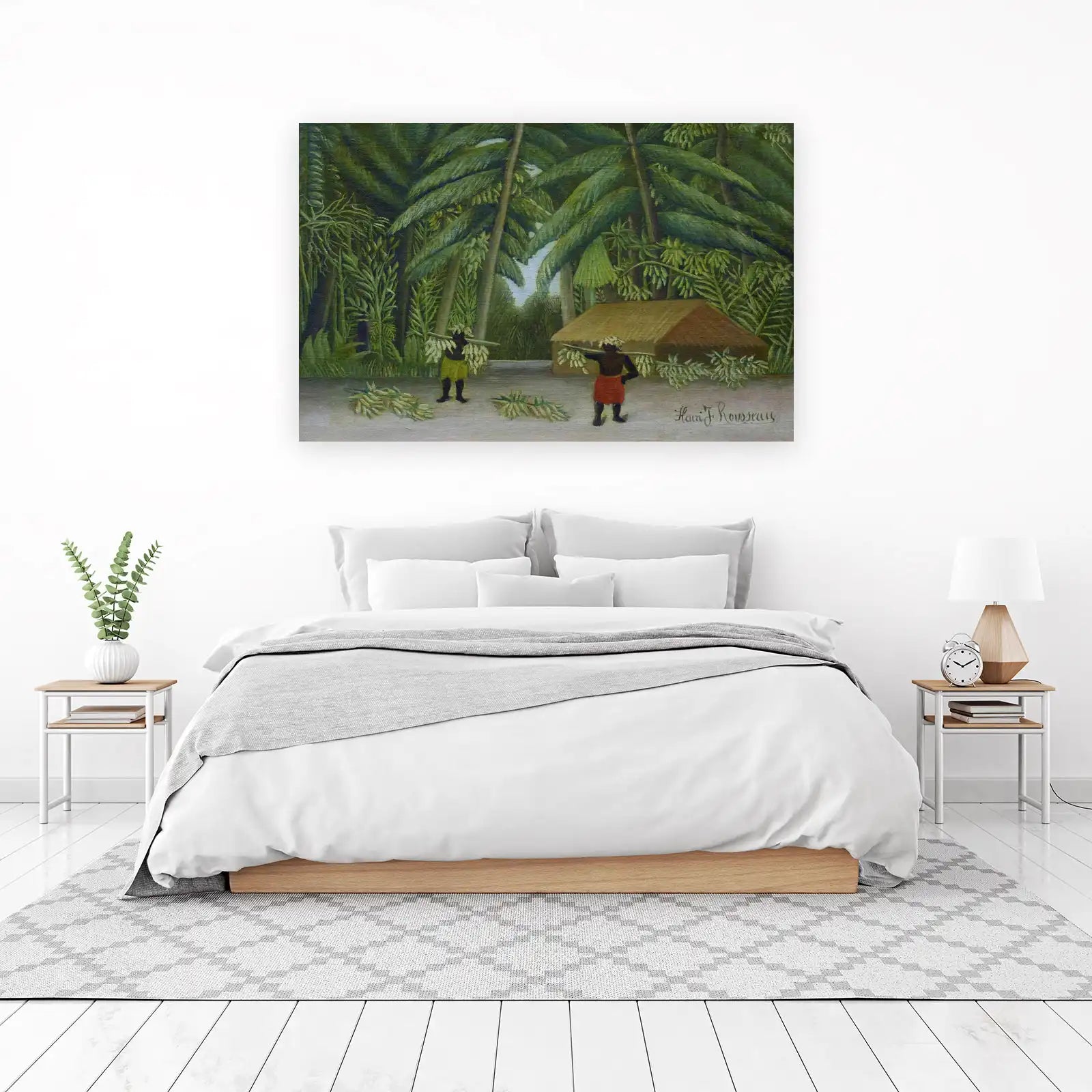 Exotic Jungle Scene Wall Art