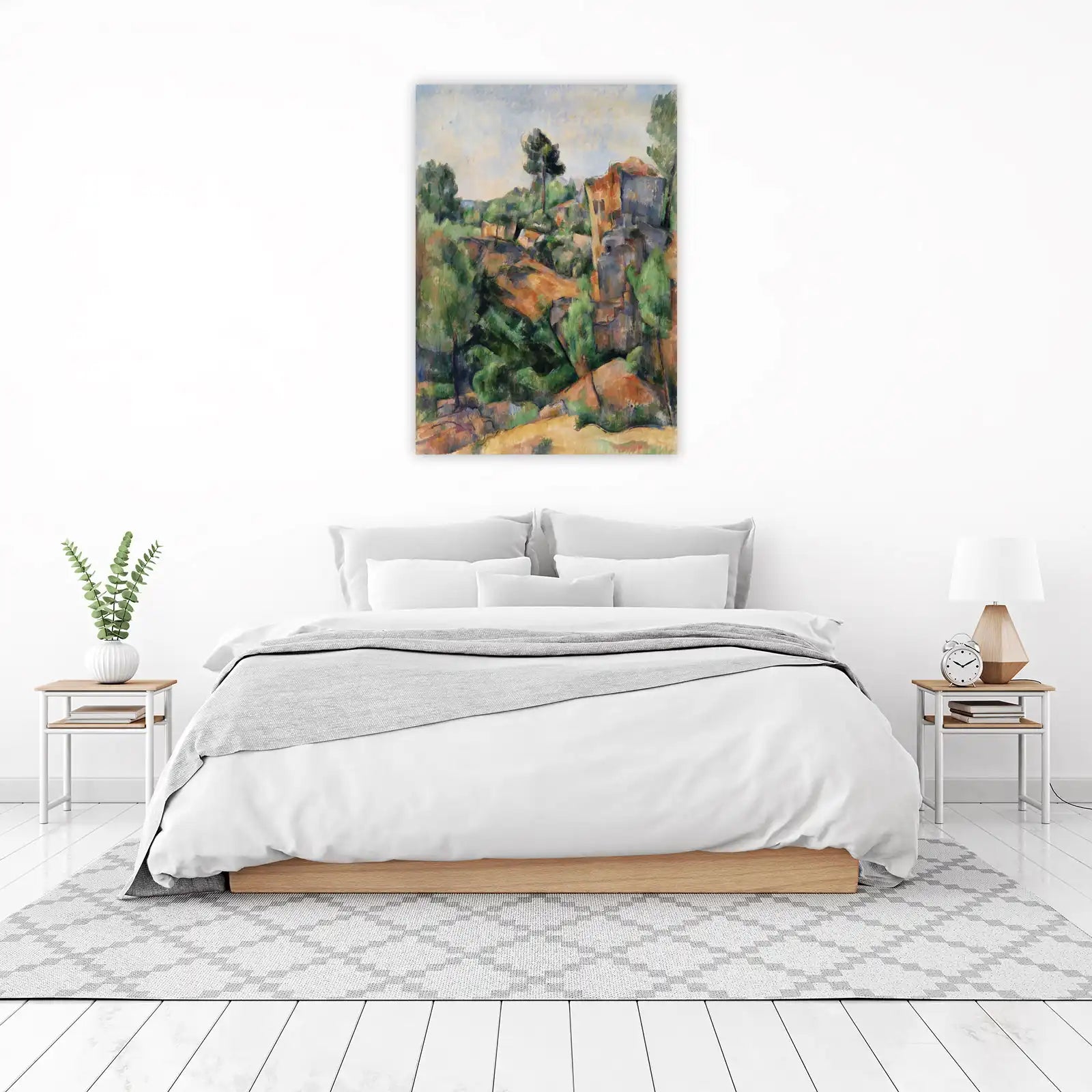 Provence Landscape Painting Wall Art