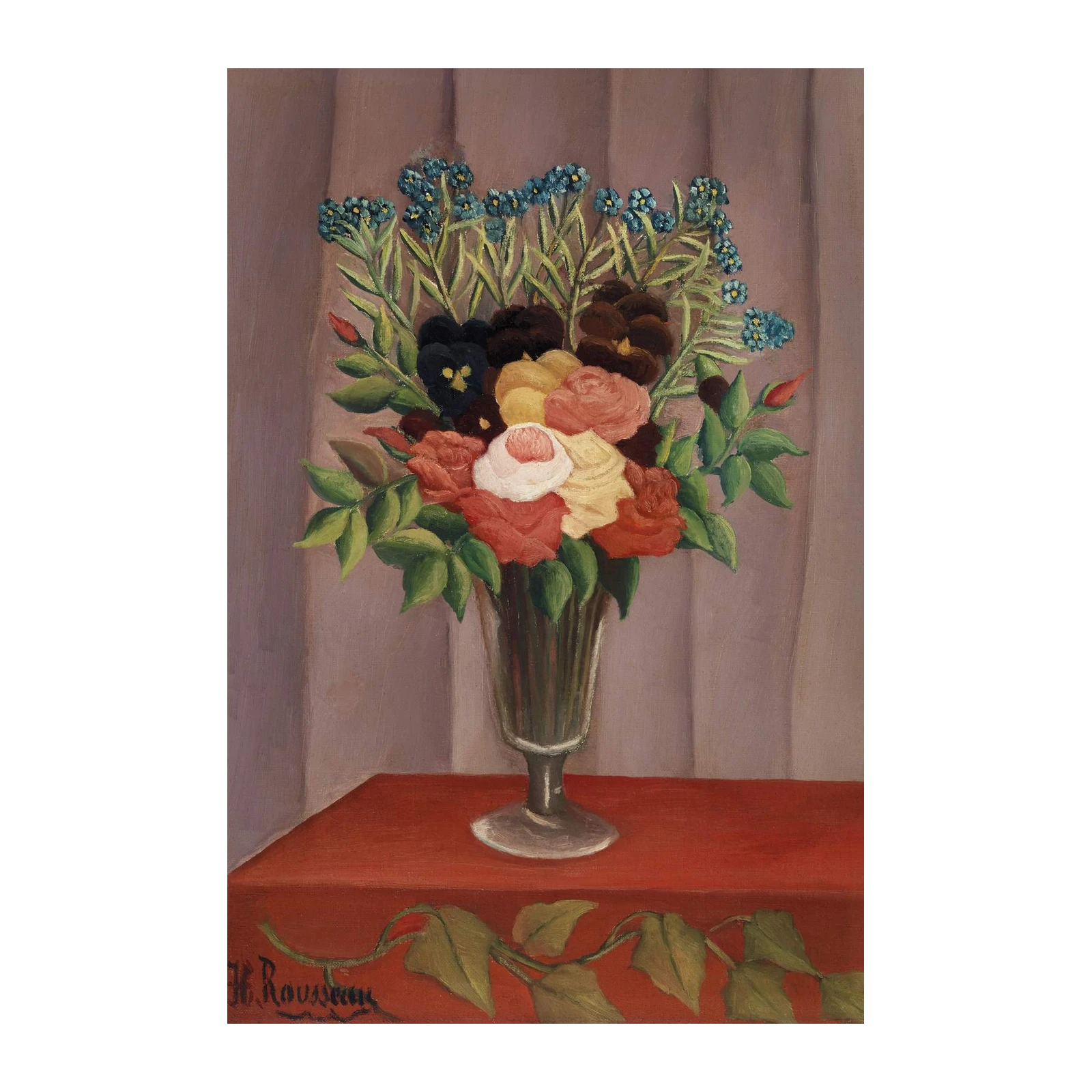 Vibrant Floral Still Life Wall Art