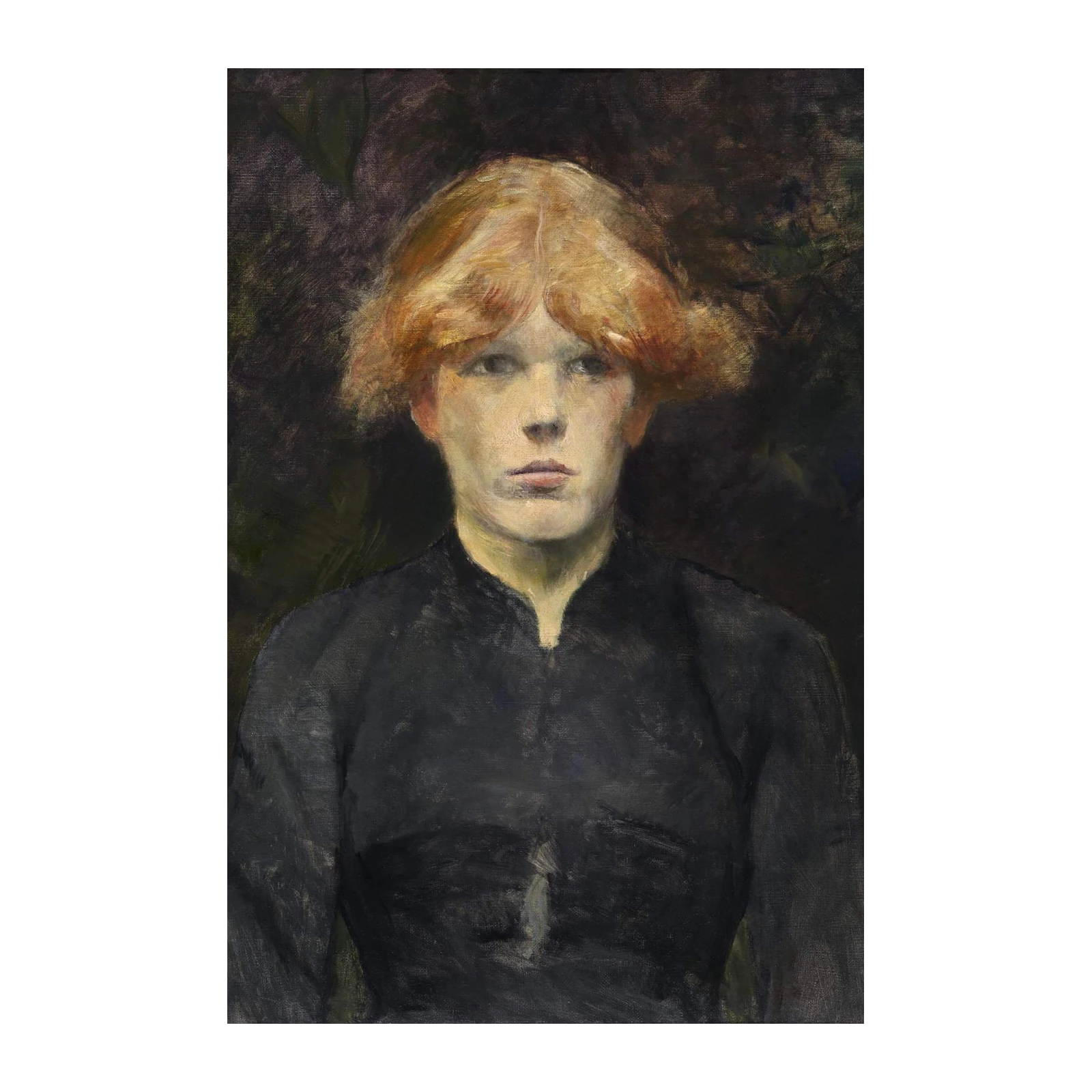 Captivating Portrait of a Woman Wall Art