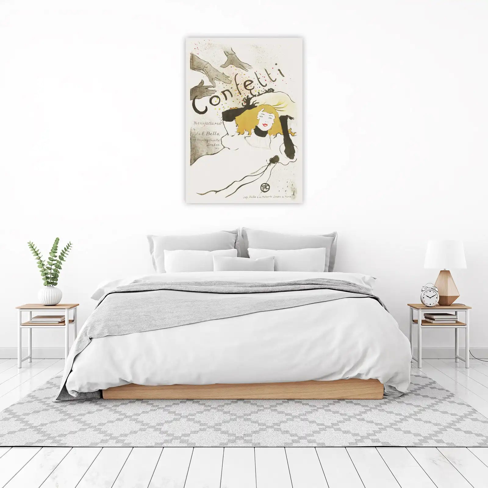 Vintage Confetti Celebration Wall Art