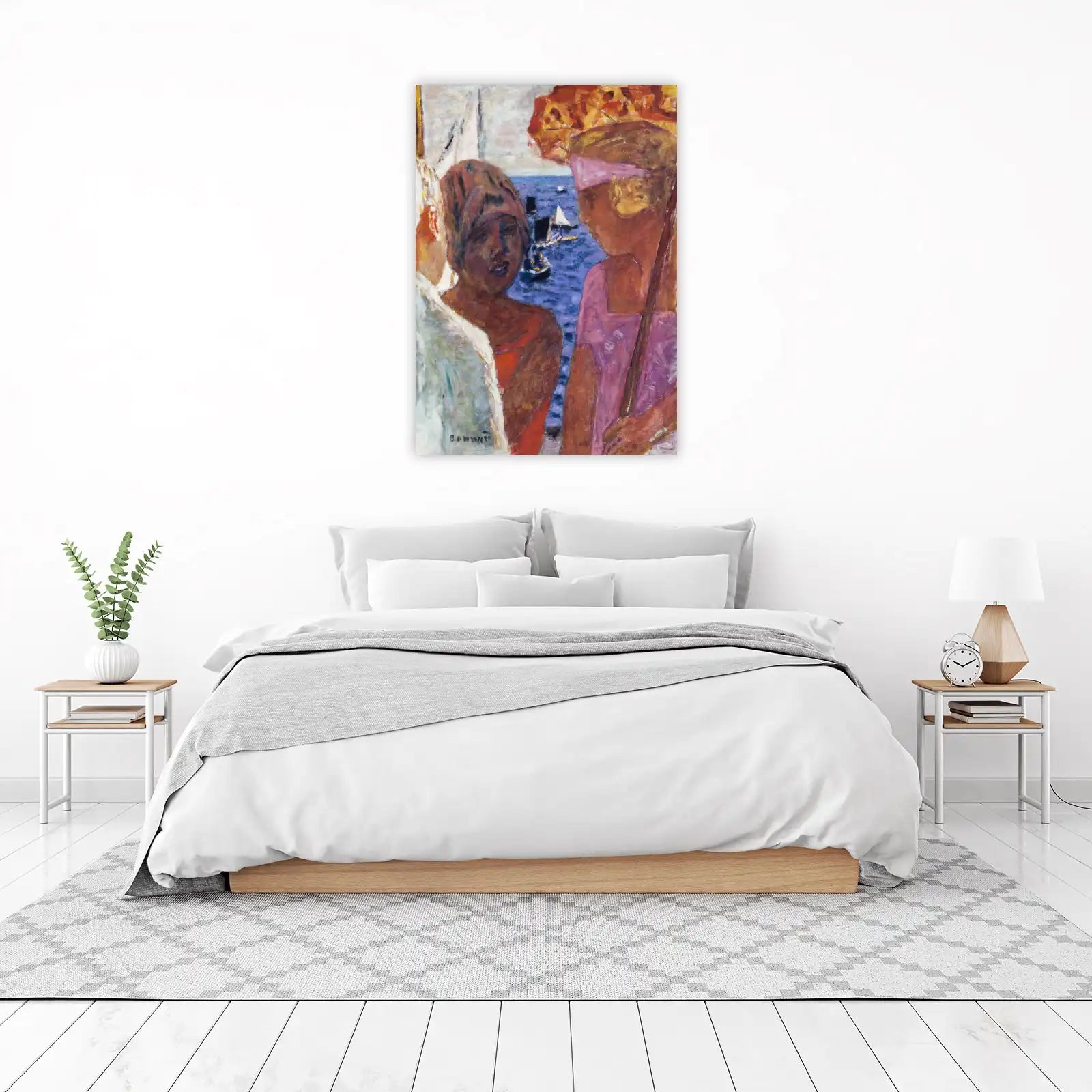 Coastal Serenity Figures Wall Art
