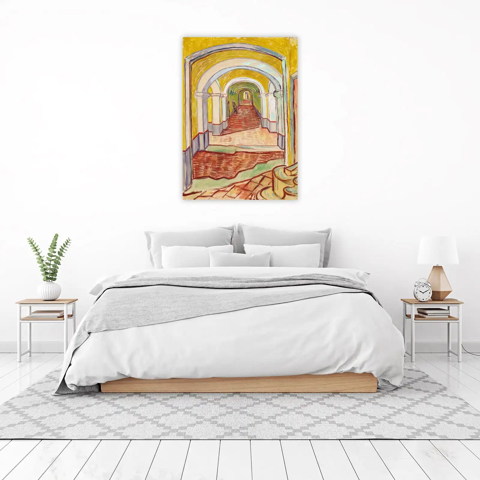 Van Gogh's Hallway Archways Wall Art