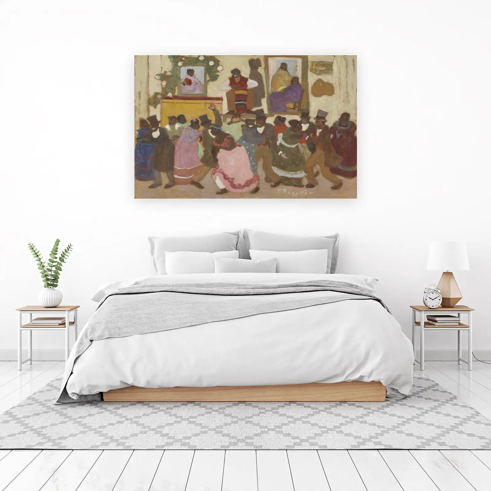Vibrant Dancing Scene Wall Art