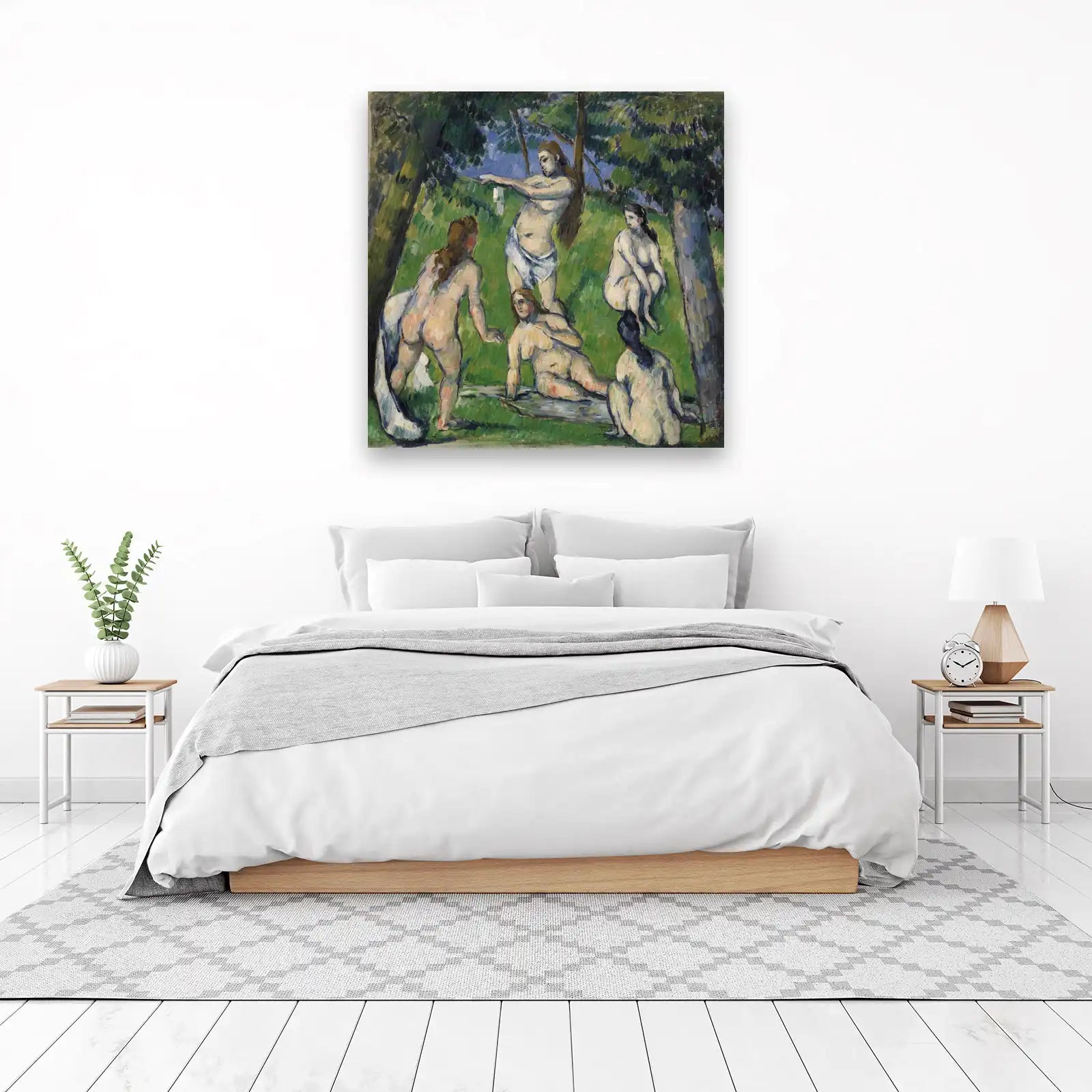 Classical Nude Figures in Nature Wall Art