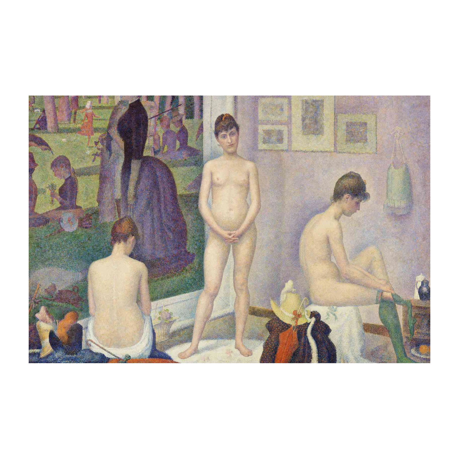Seurat Sunday Afternoon Wall Art