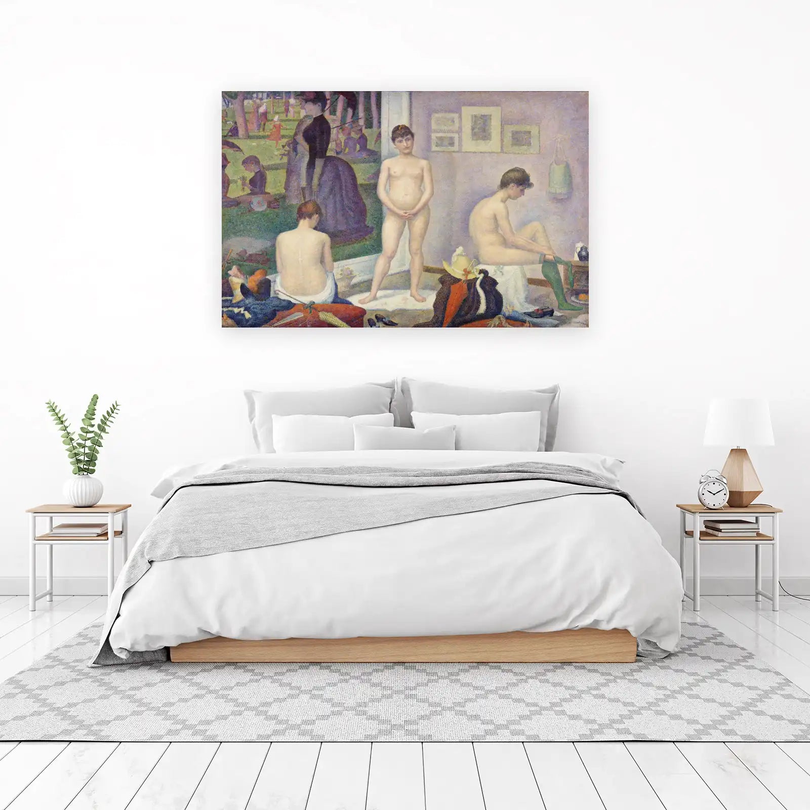 Seurat Sunday Afternoon Wall Art