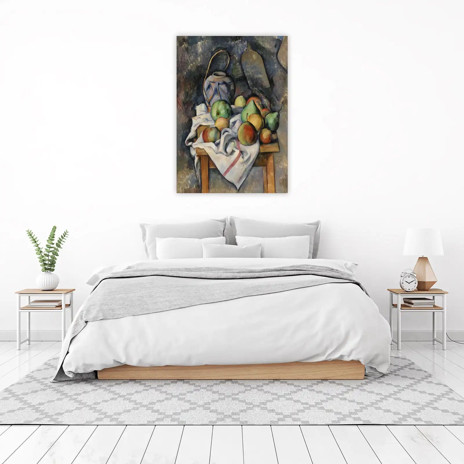 Vase and Fruit Still Life Wall Art