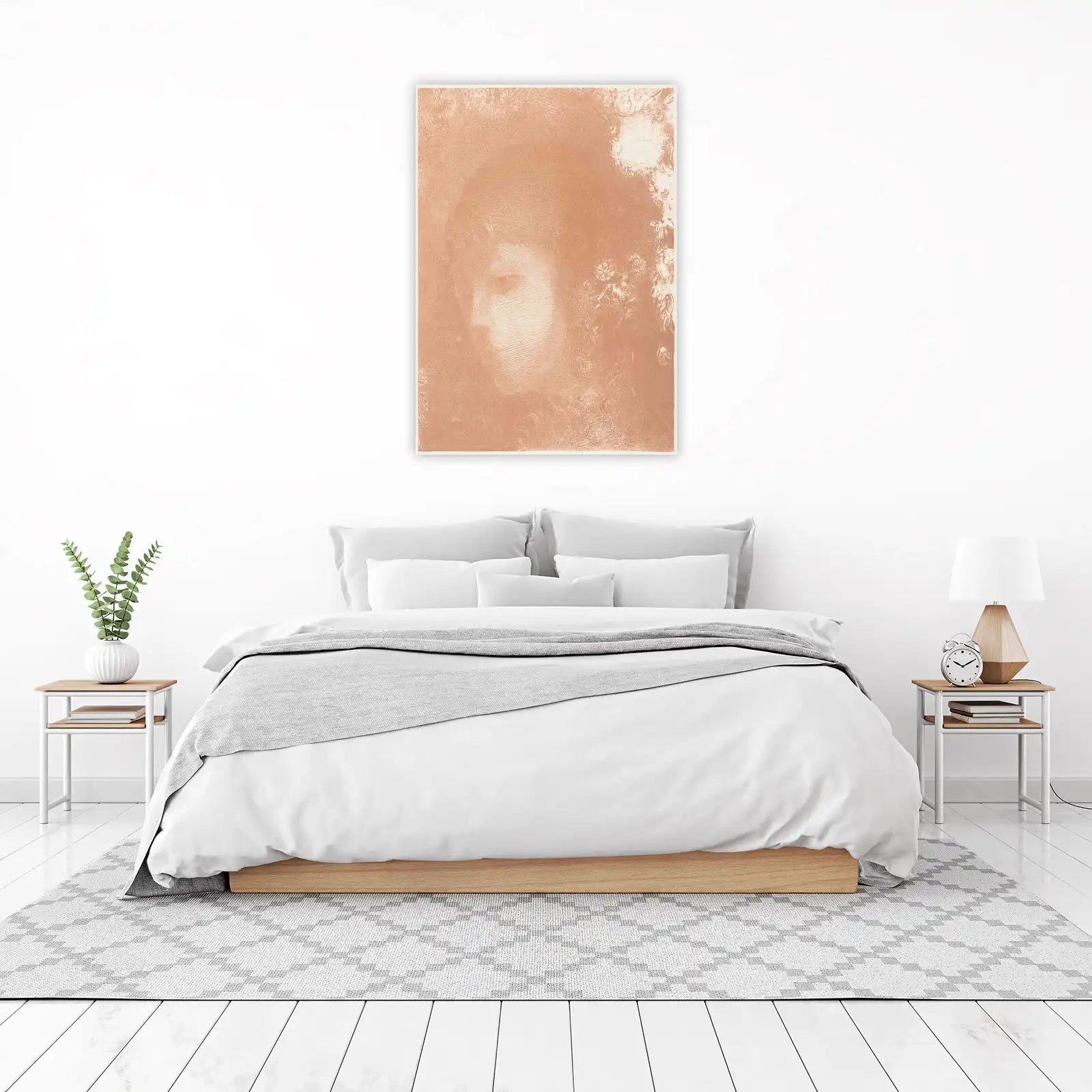 Vintage Portrait Serenity Wall Art