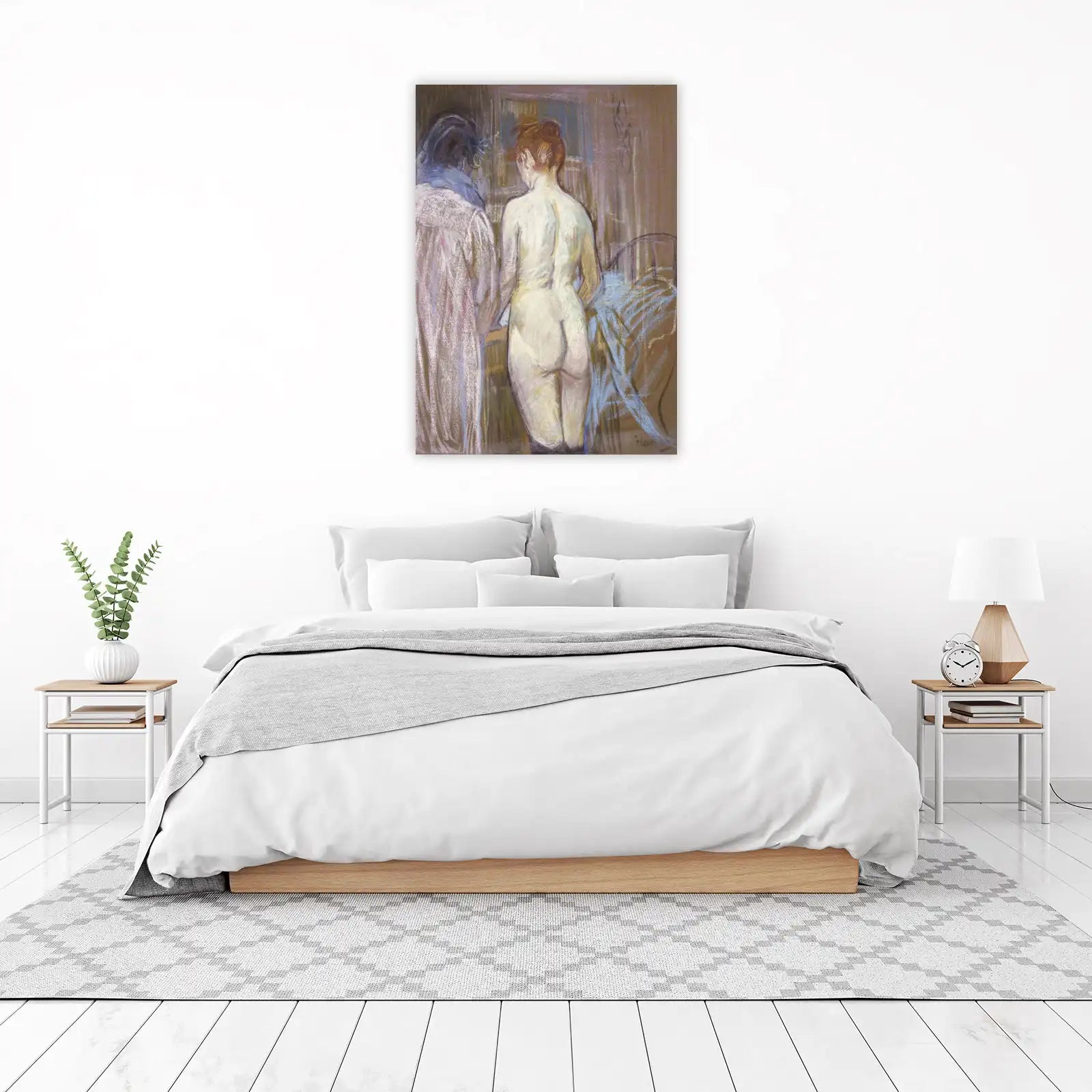 Impressionist Nude Duo Wall Art