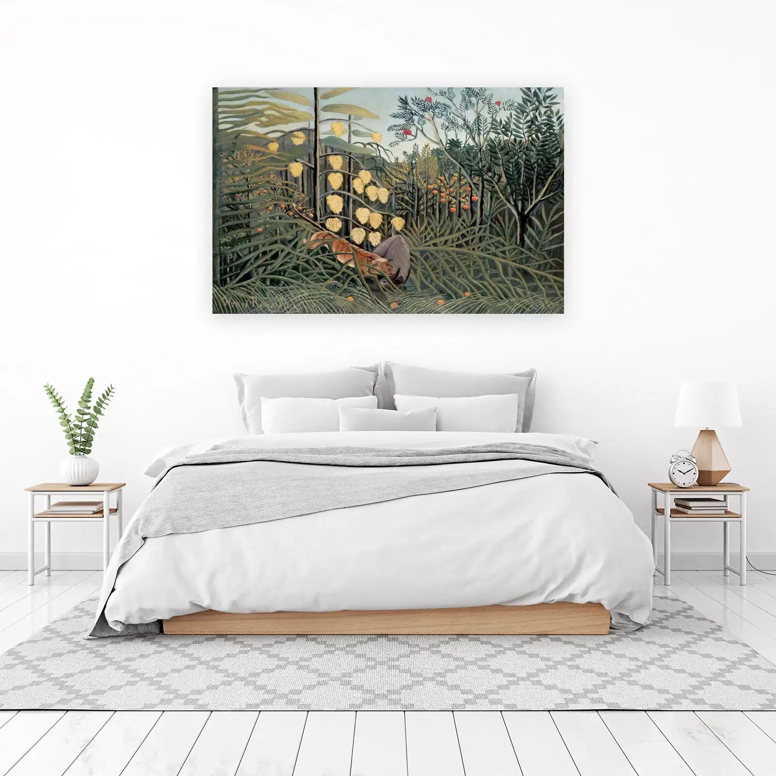 Enchanting Jungle Scene "The Sleeping Gypsy" Wall Art