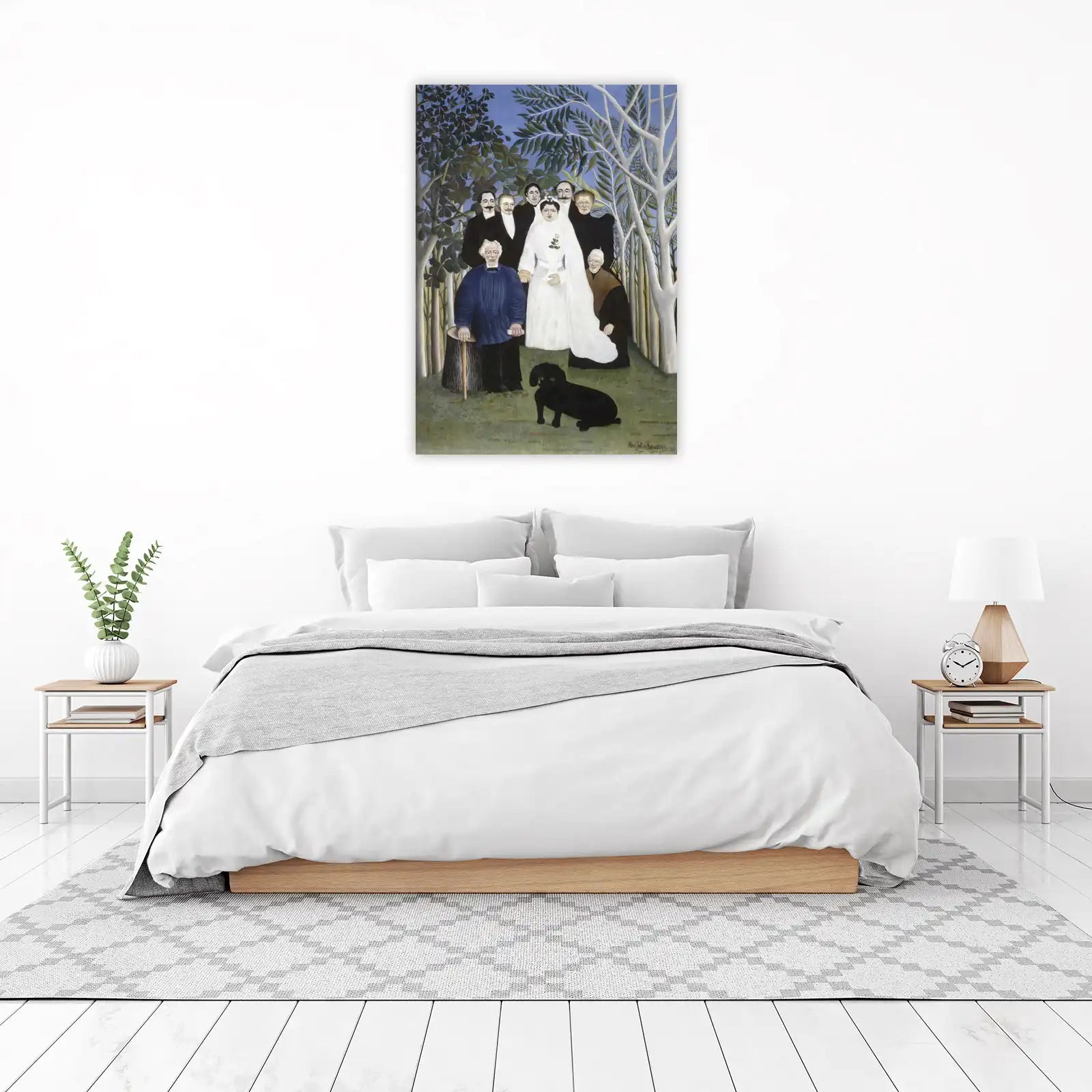 The Wedding Family Forest Wall Art