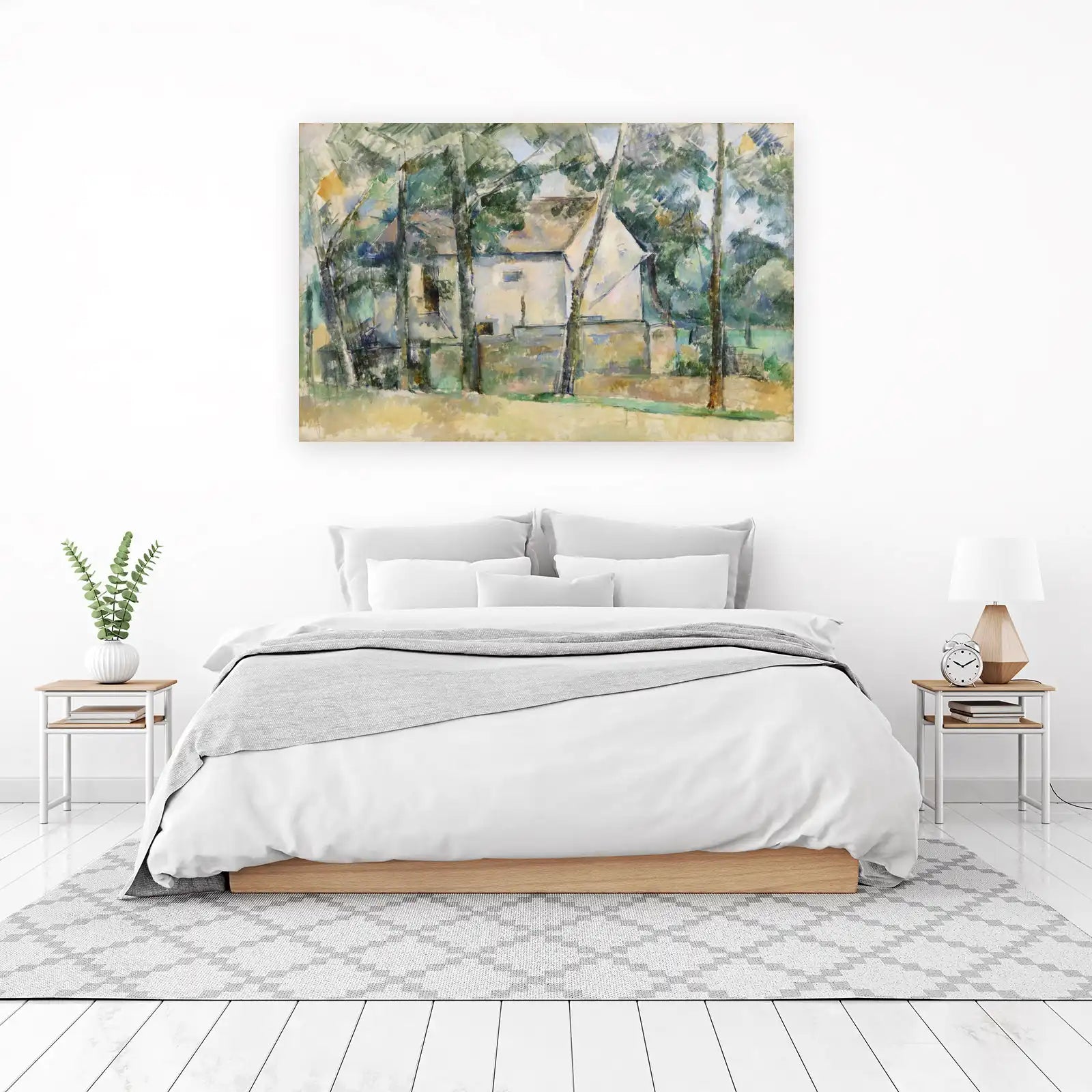 Impressionist Landscape House Wall Art